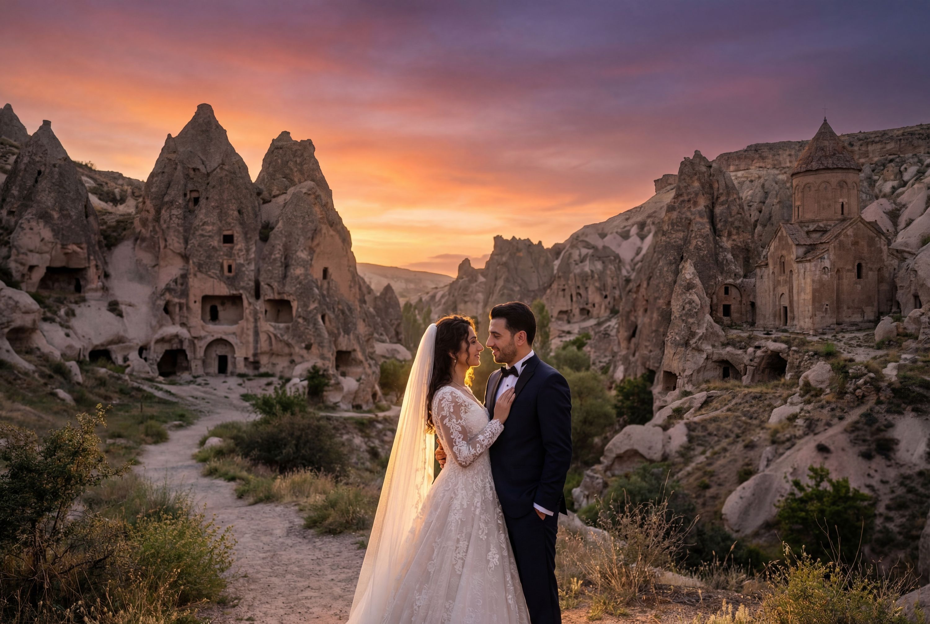 Wedding photography Kayseri - Soğanlı Valley (Soğanlı Vadisi)