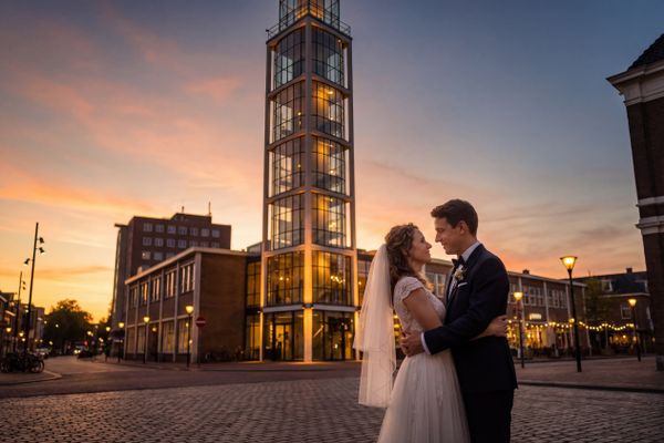 Lichttoren (Light Tower) wedding photography Lichttoren (Light Tower) wedding photography Eindhoven Netherlands