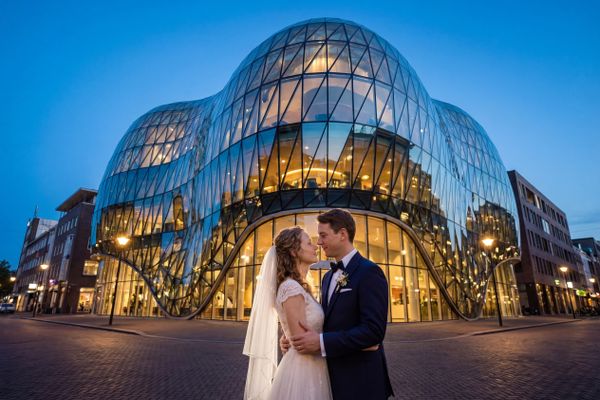 The Blob (De Admirant building) wedding photography The Blob (De Admirant building) wedding photography Eindhoven Netherlands