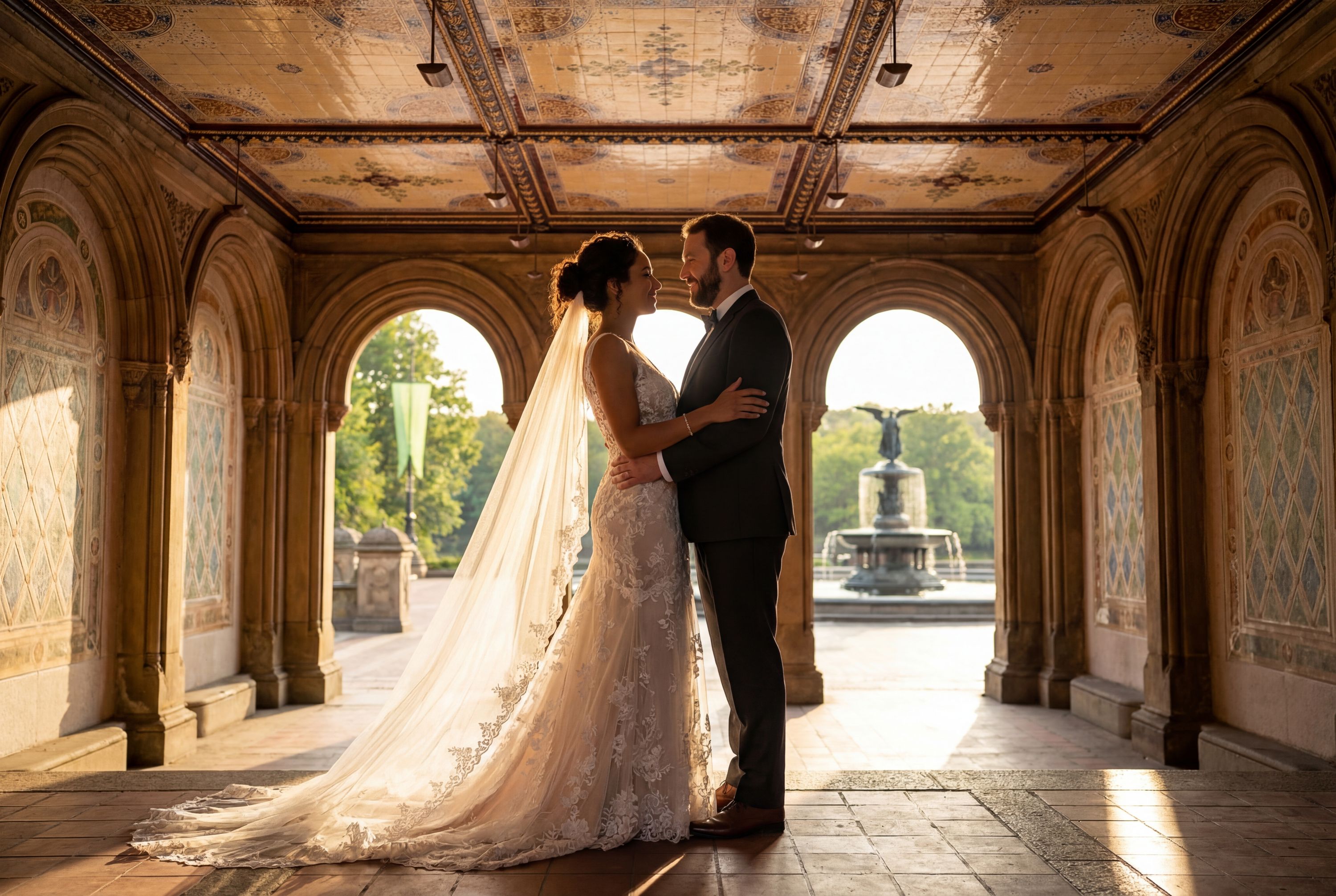 Wedding photography Herat - Central Park – Bethesda Terrace