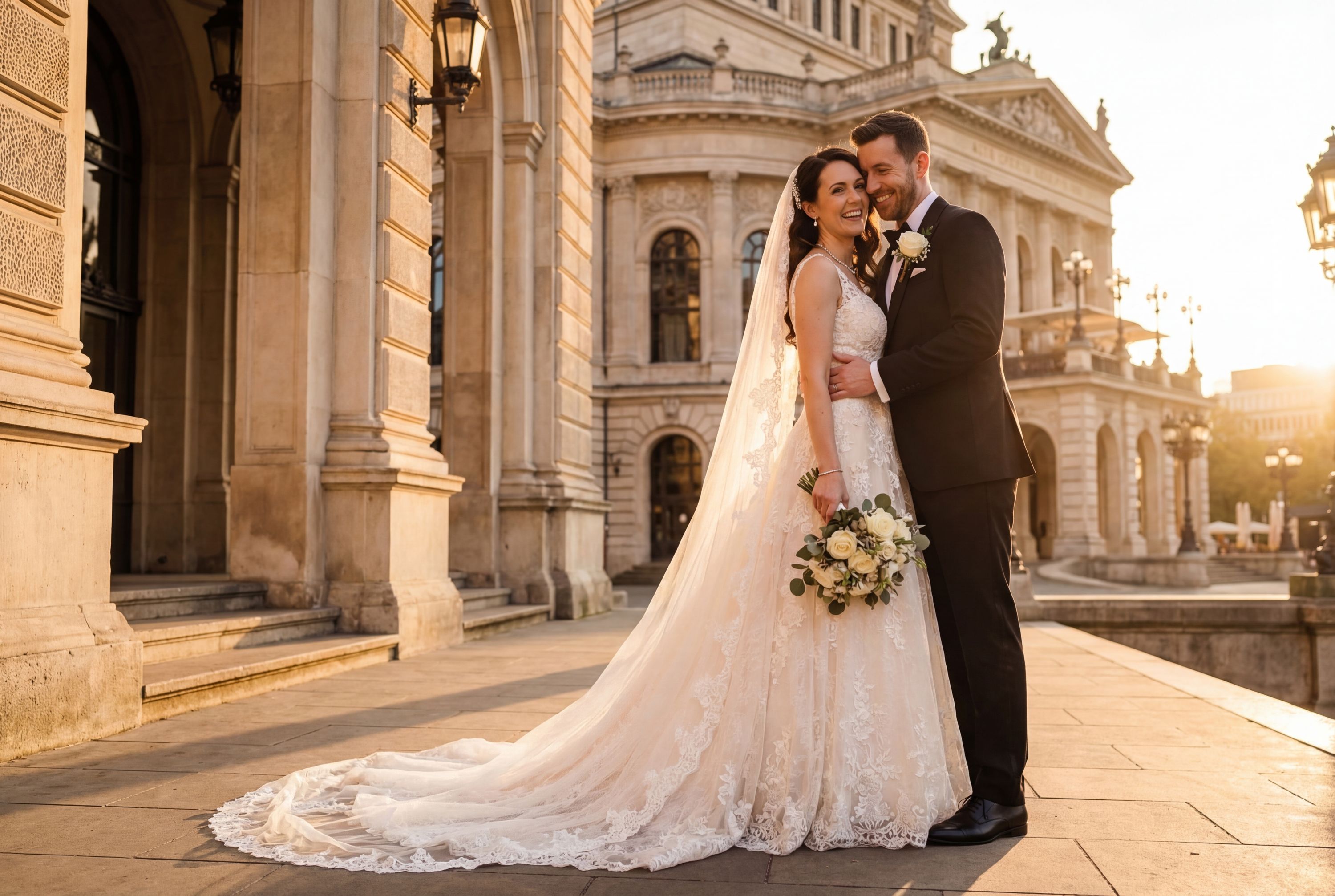 Alte Oper (Old Opera House) wedding photography Frankfurt 