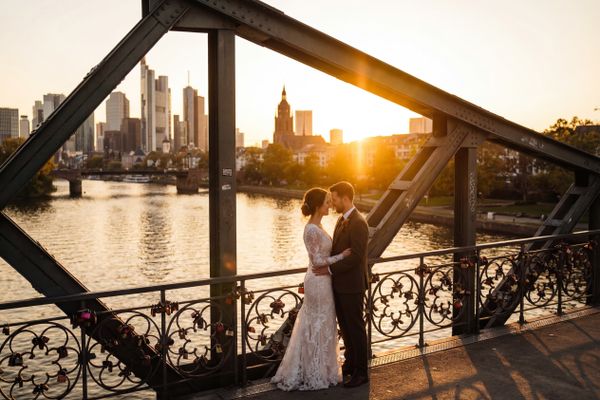 Eiserner Steg (Iron Bridge) wedding photography Eiserner Steg (Iron Bridge) wedding photography Frankfurt
