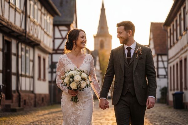 Höchst Old Town wedding photography Höchst Old Town wedding photography Frankfurt