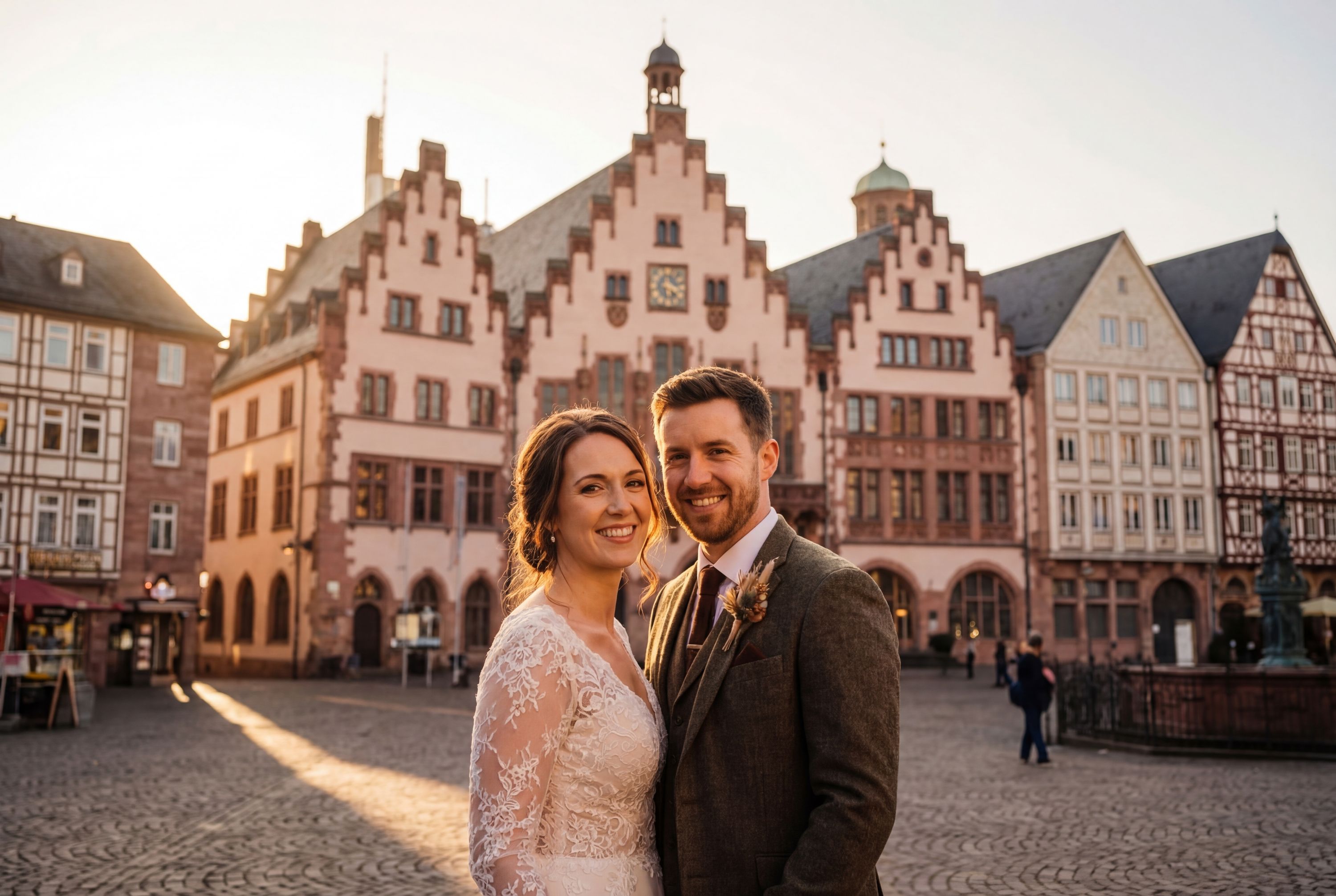 Römerberg wedding photography Frankfurt 