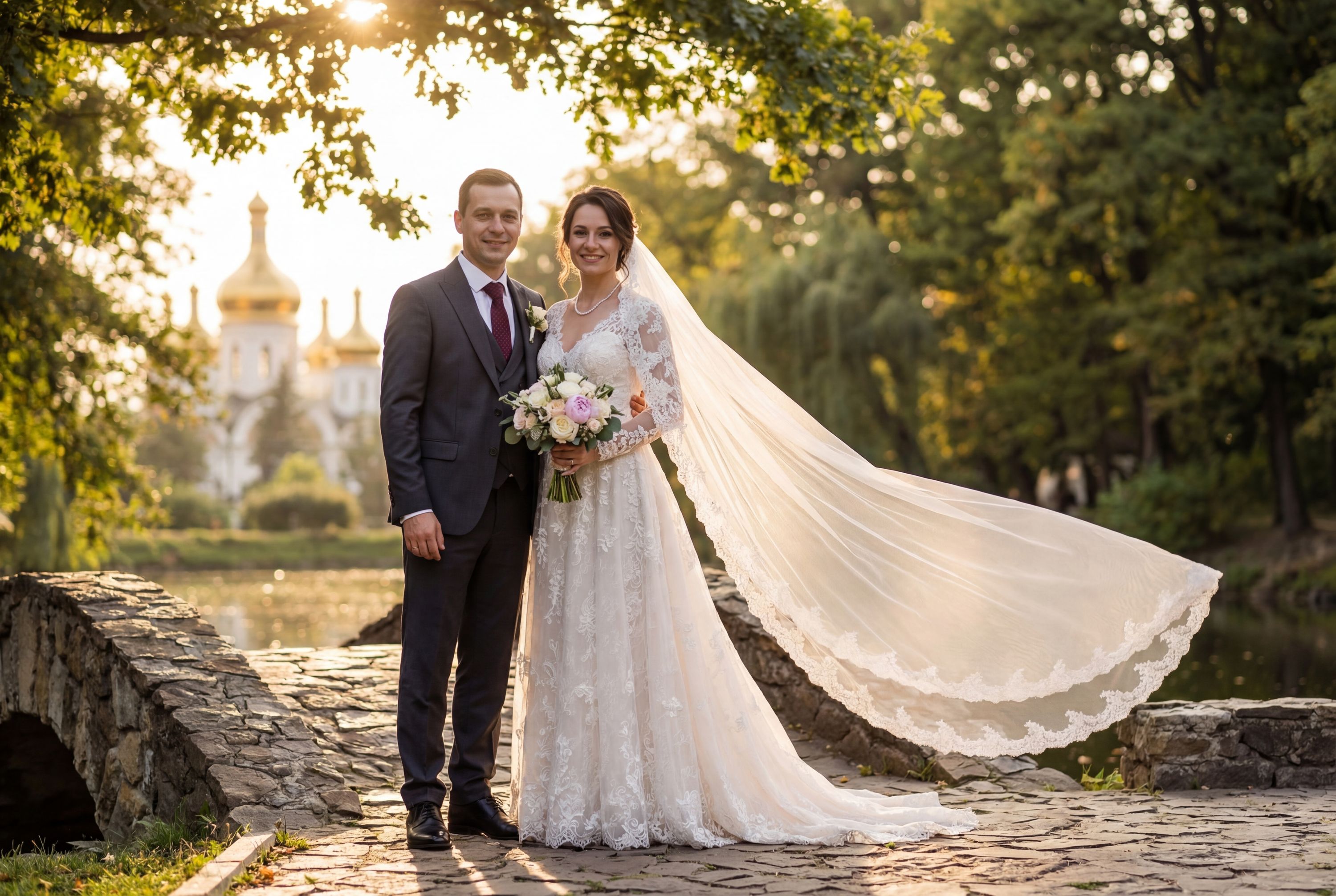 Wedding photography Kyiv - Feofania Park