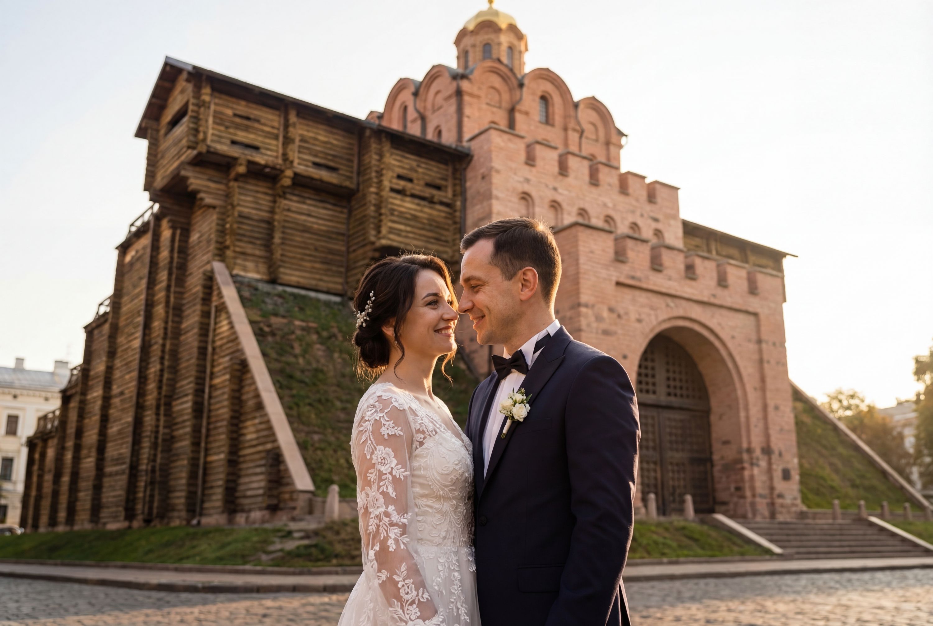Wedding photography Kyiv - Golden Gate (Zoloti Vorota)