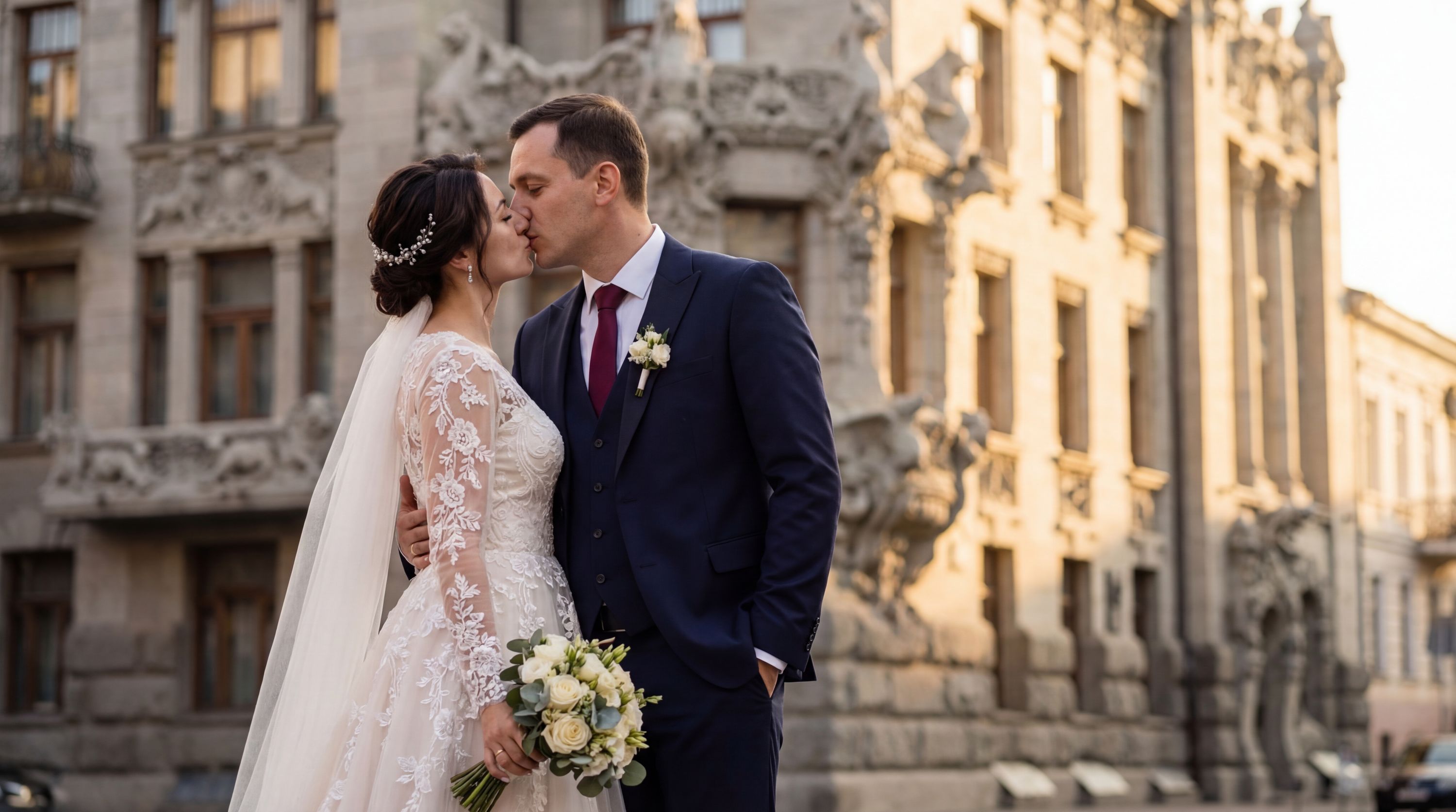 Wedding photography Kyiv - House with Chimaeras