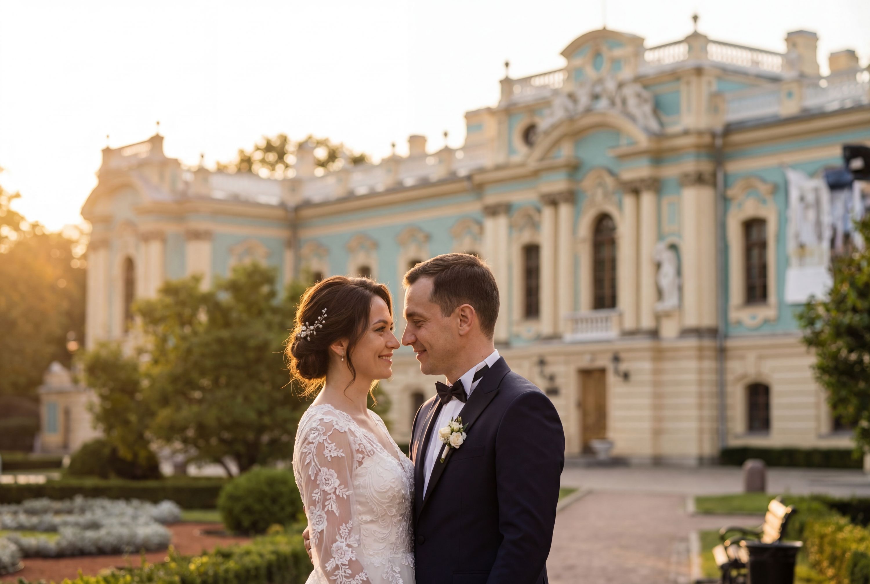 Wedding photography Kyiv - Mariinsky Park and Palace