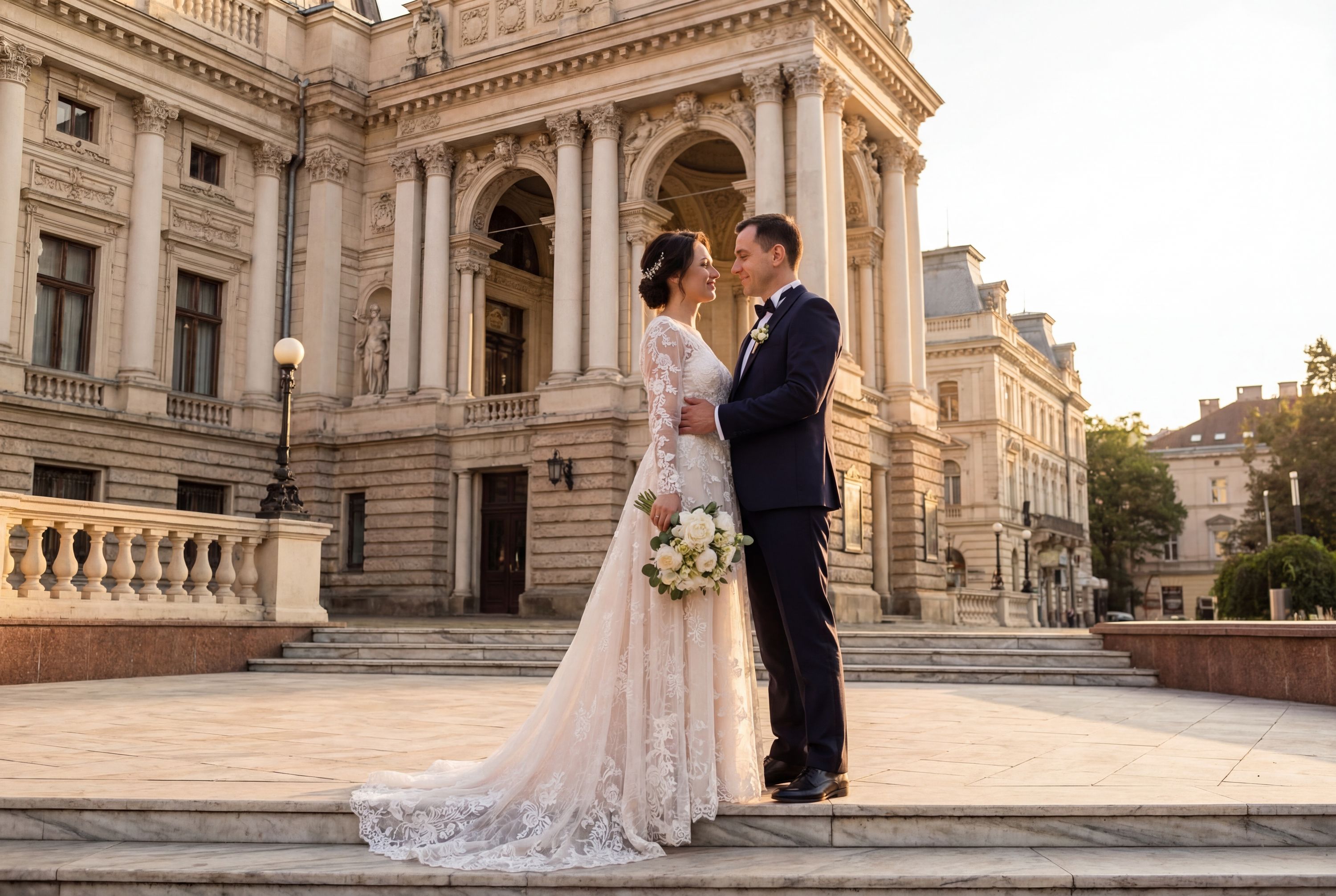 Wedding photography Kyiv - National Opera of Ukraine