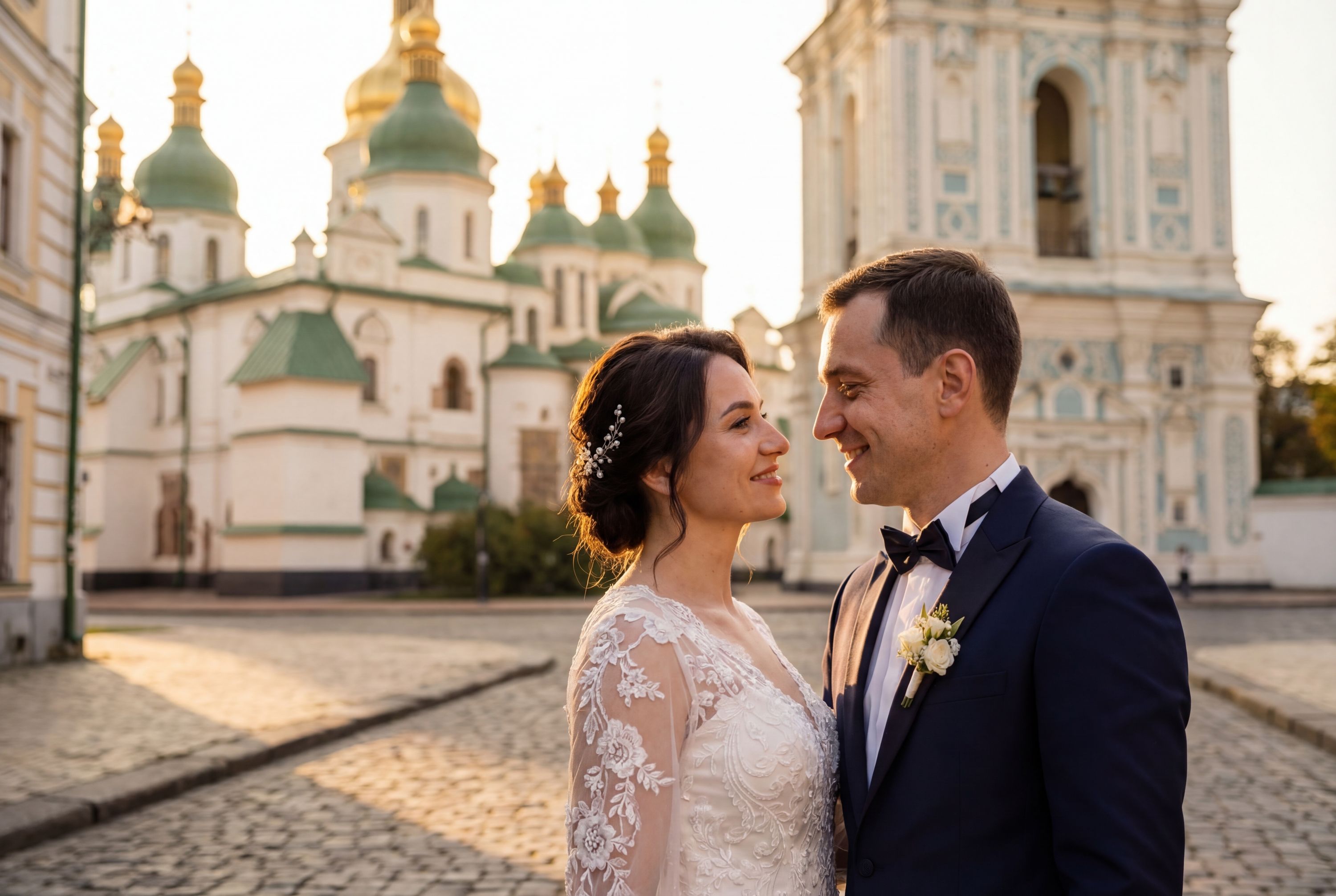 Wedding photography Kyiv - St. Sophia Cathedral