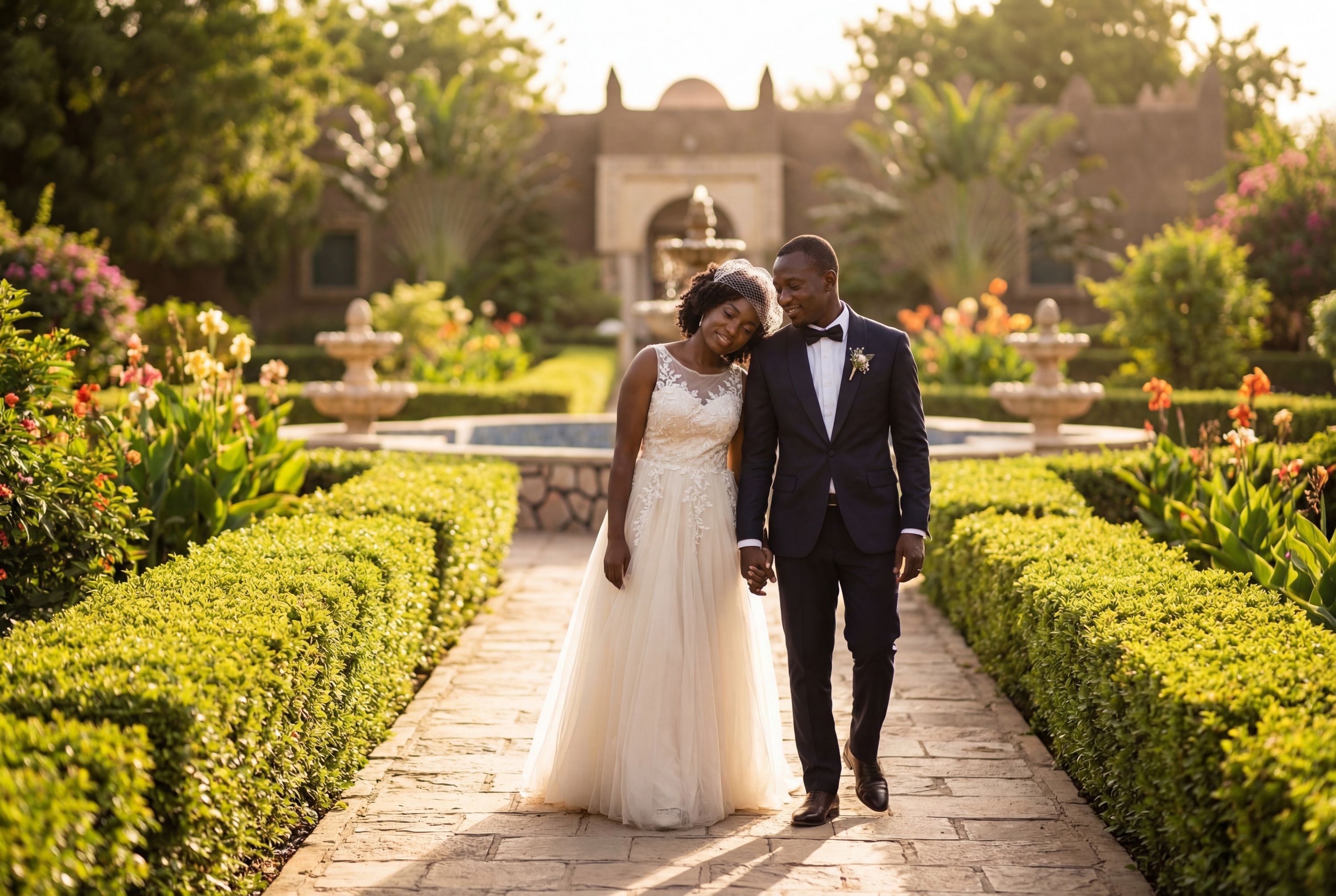Wedding photography Kano - Tahir Guest Palace Gardens