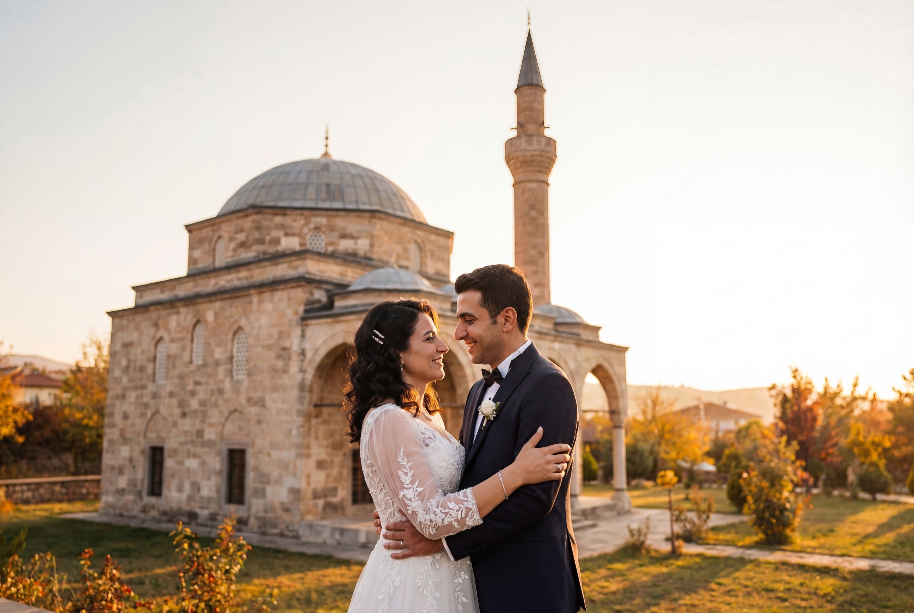 Ballı Mosque wedding photography Kırıkkale 