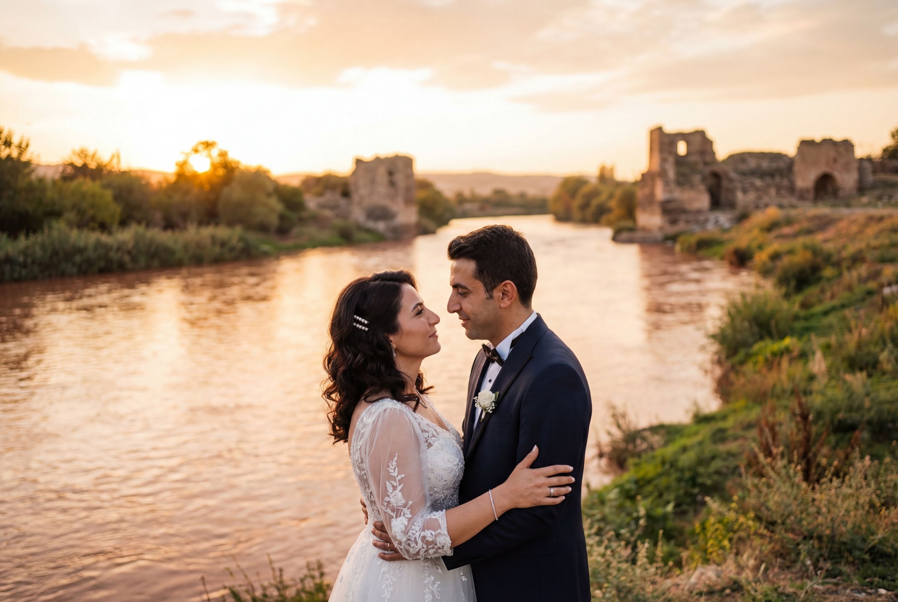 Kızılırmak Riverbanks wedding photography Kırıkkale 