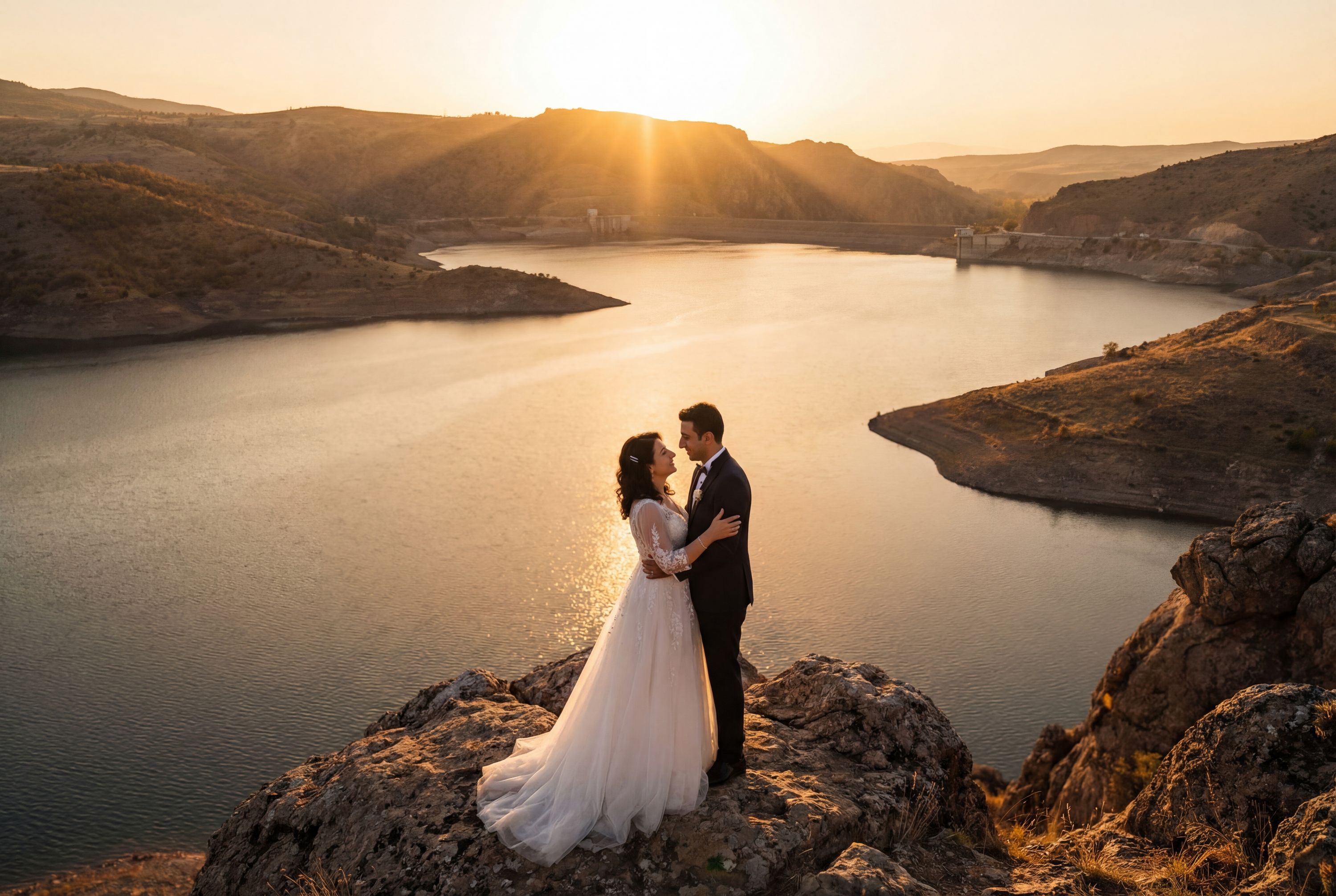 Kapulukaya Dam Lake wedding photography Kırıkkale 