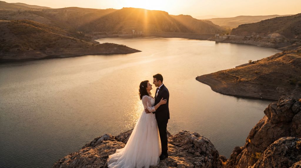 Kapulukaya Dam & Lake wedding photography, Kırıkkale, Kapulukaya Dam & Lake wedding photography, Kırıkkale,