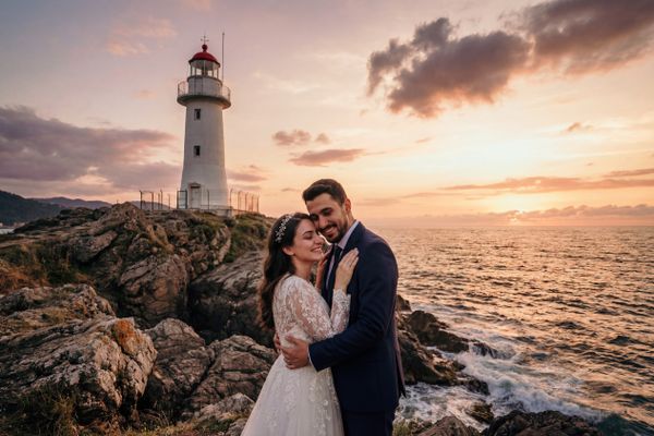 Akçakoca Lighthouse & Coastline wedding photography Akçakoca Lighthouse & Coastline wedding photography Düzce