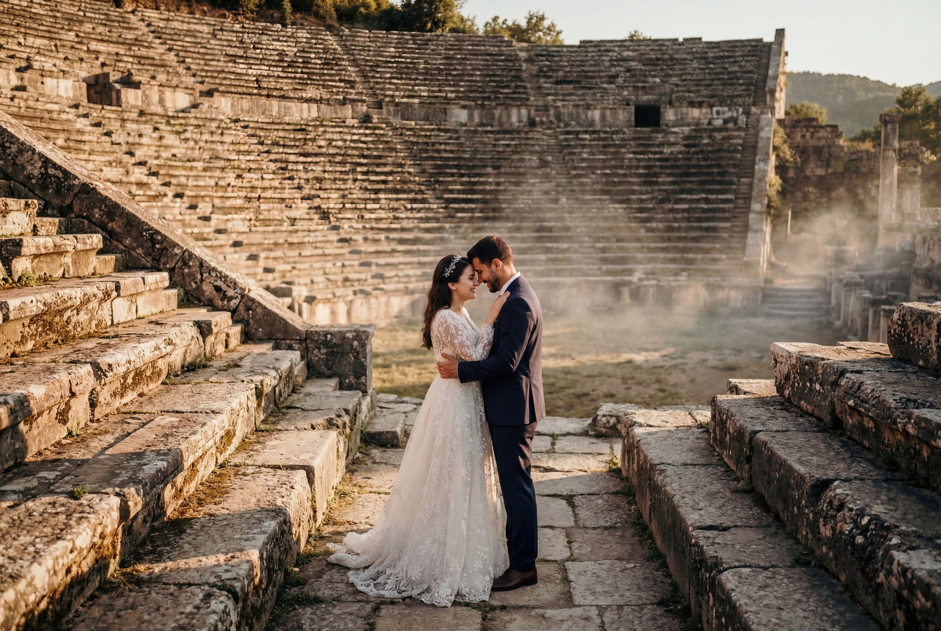 Konuralp Ancient City (Prusias ad Hypium) wedding photography Düzce 
