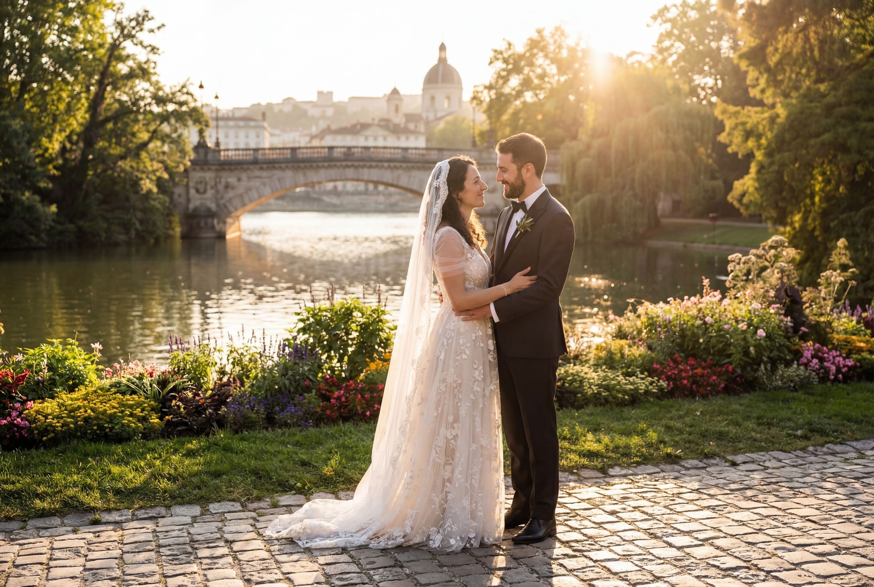 Wedding photography Lyon - Parc de la Tête d'Or
