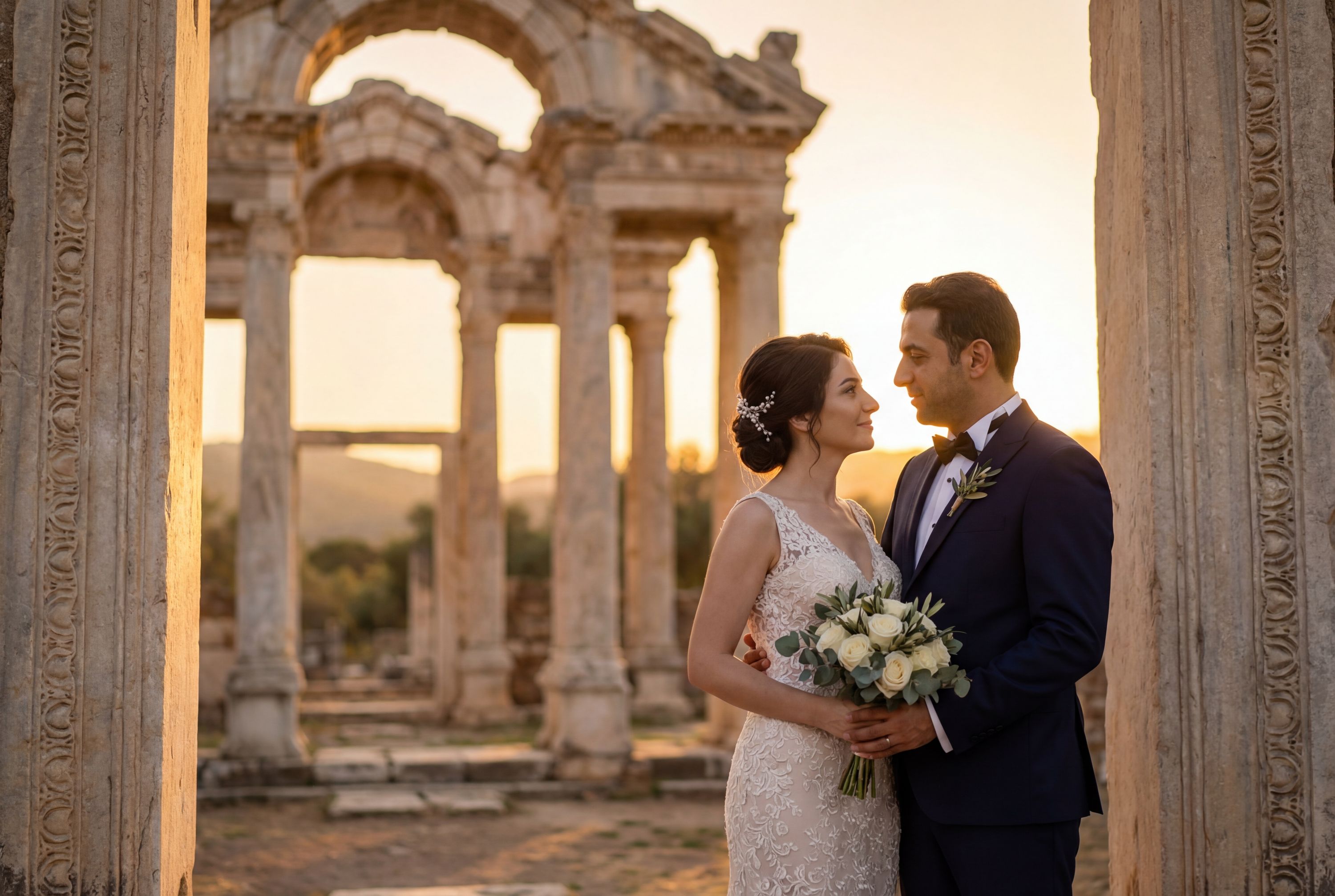 Aphrodisias Ancient City wedding photography Aydın 
