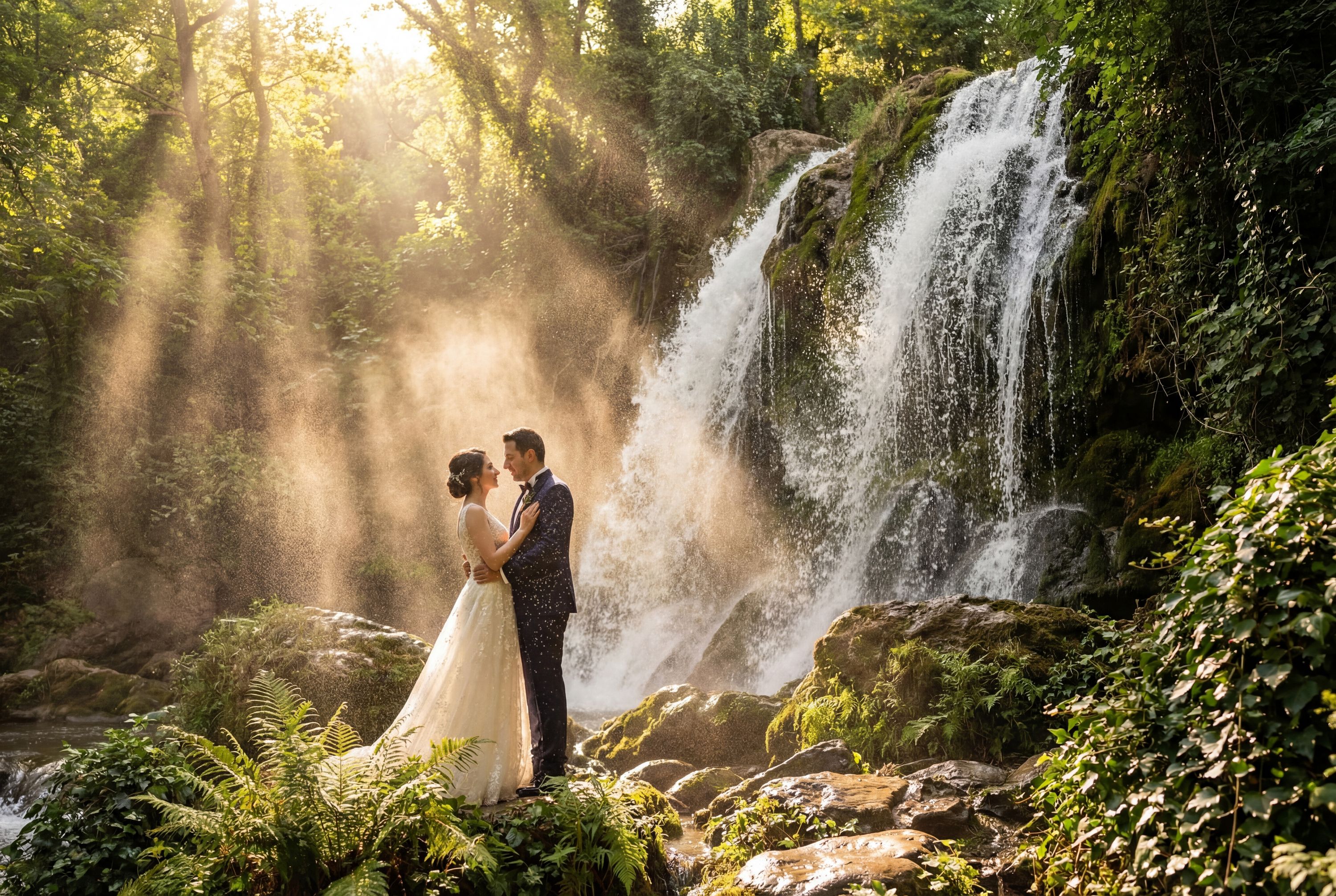 Lovers Waterfall (Aşıklar Şelalesi) wedding photography Aydın 