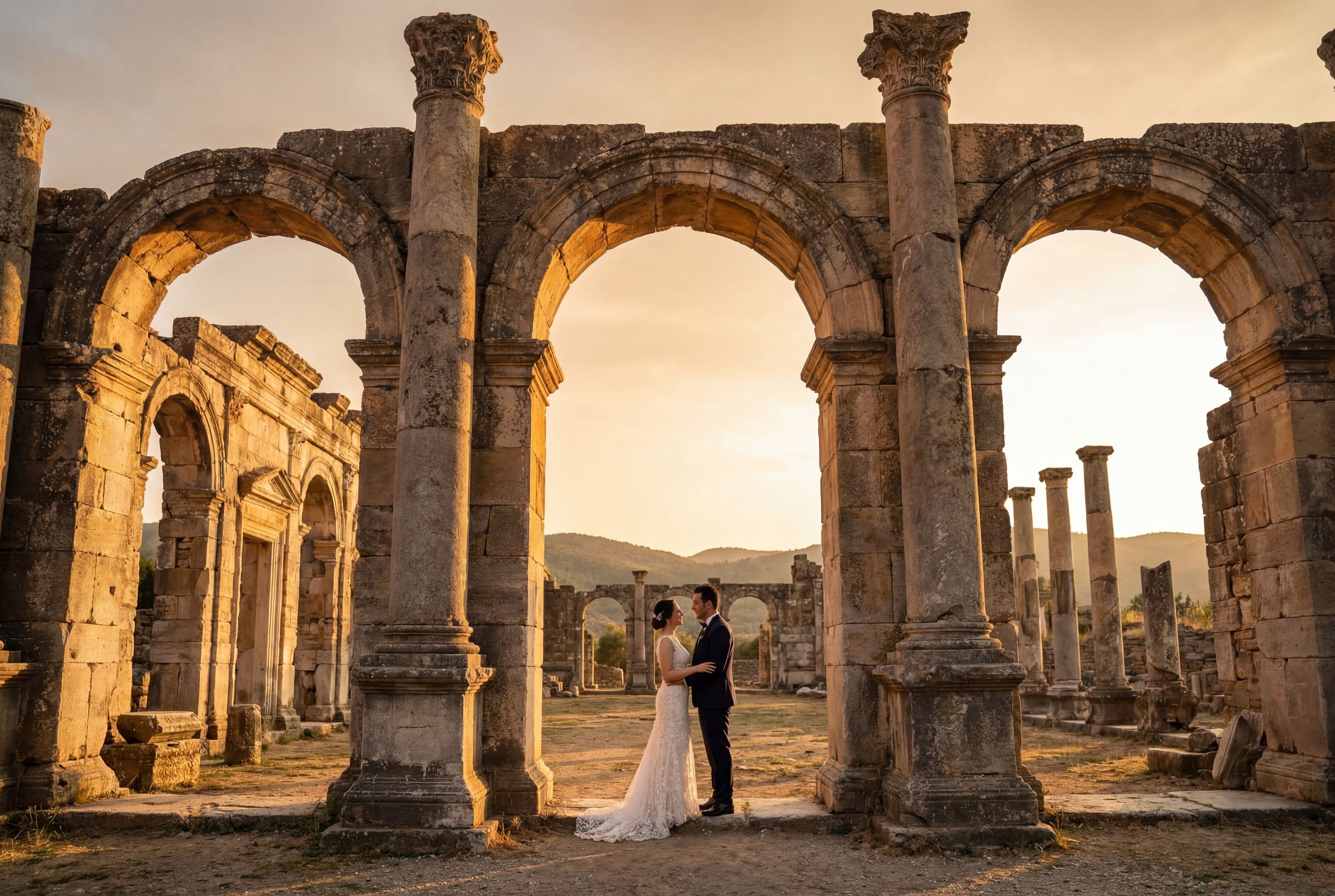 Tralles Ancient City wedding photography Aydın 