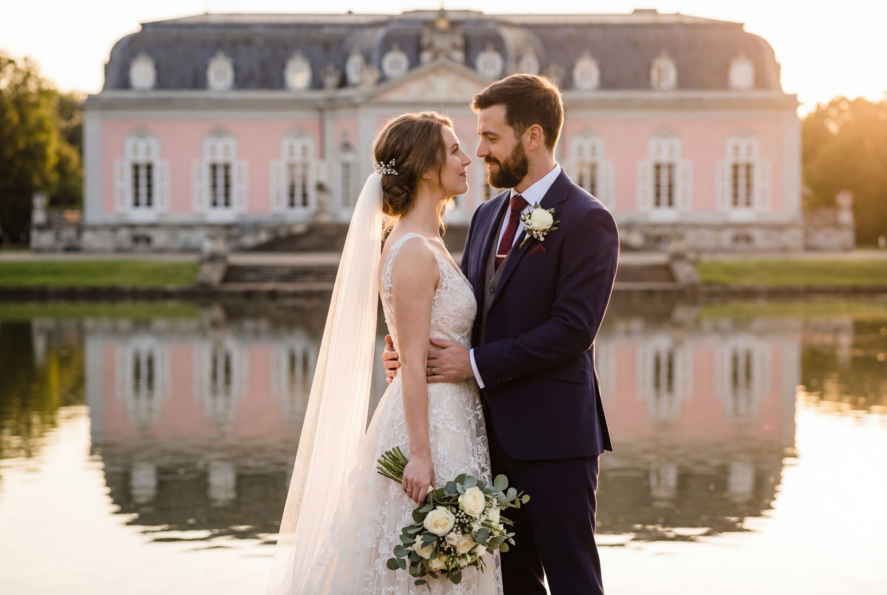 Benrath Palace wedding photography Düsseldorf 