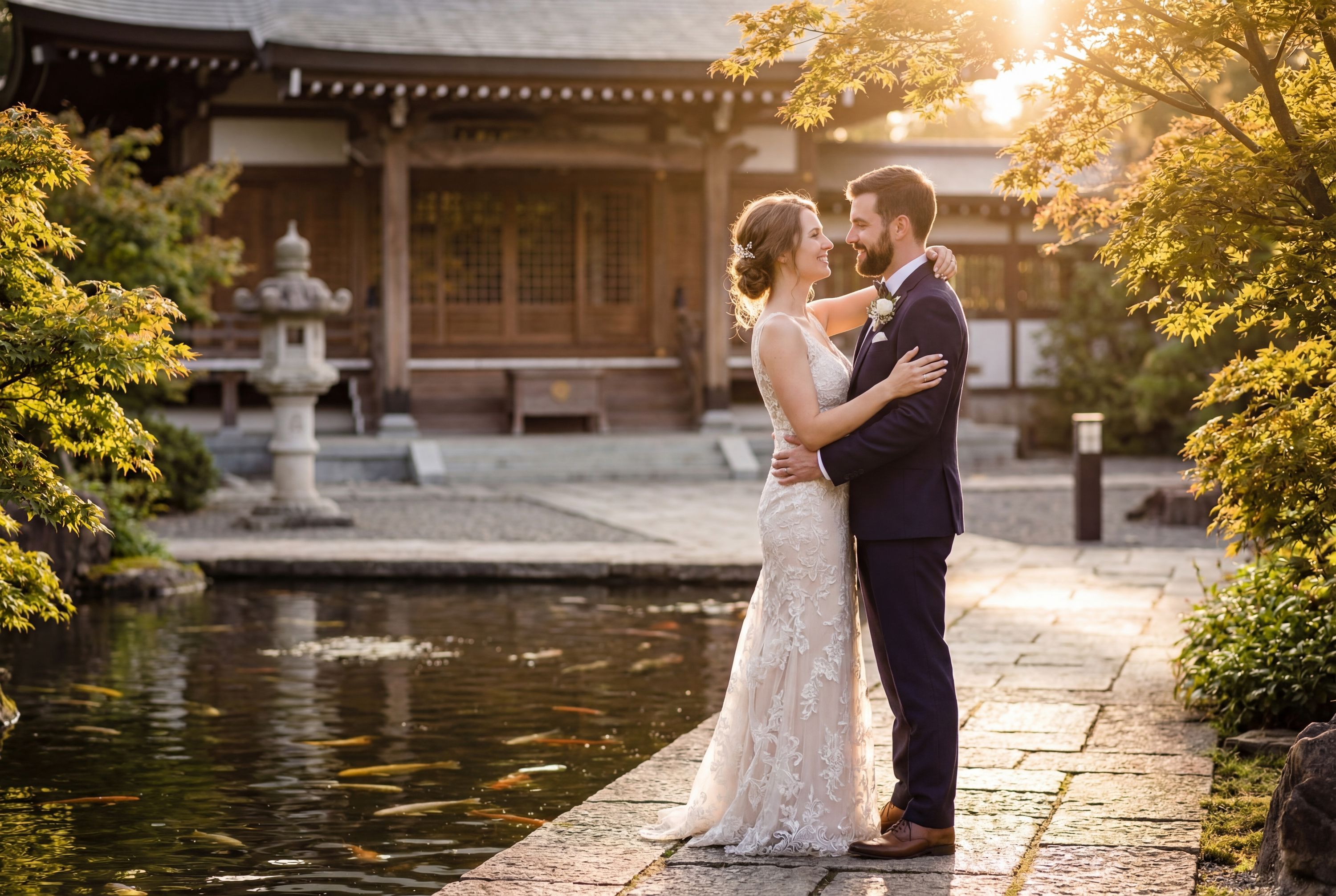 EKO-House of Japanese Culture wedding photography Düsseldorf 