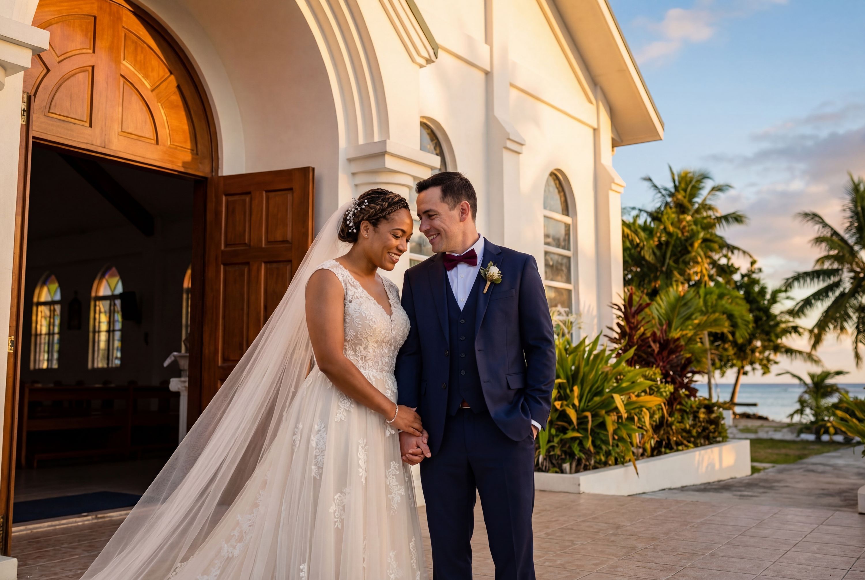 Wedding photography Majuro - Assumption of Our Lady Catholic Church