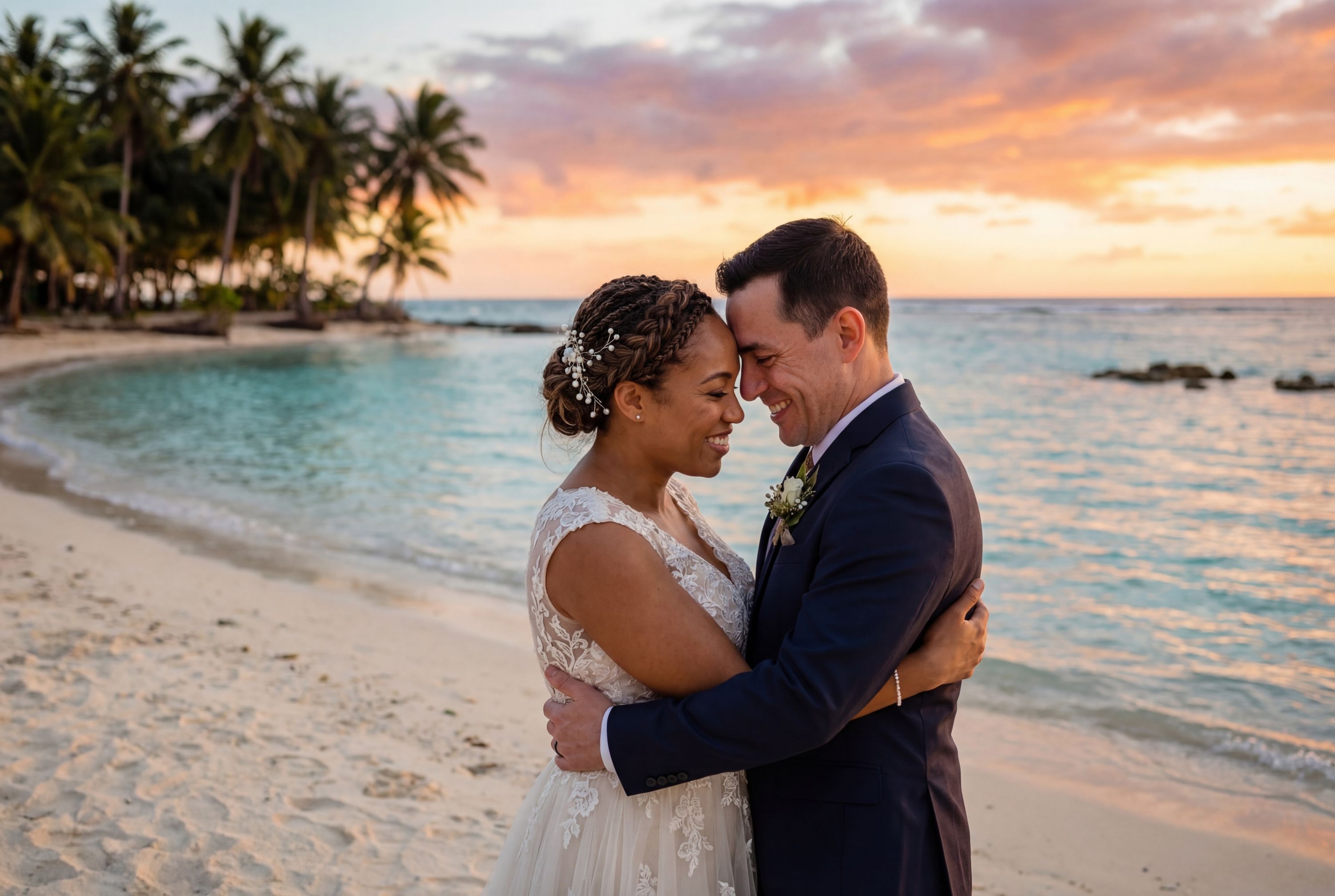 Wedding photography Majuro - Laura Beach Park