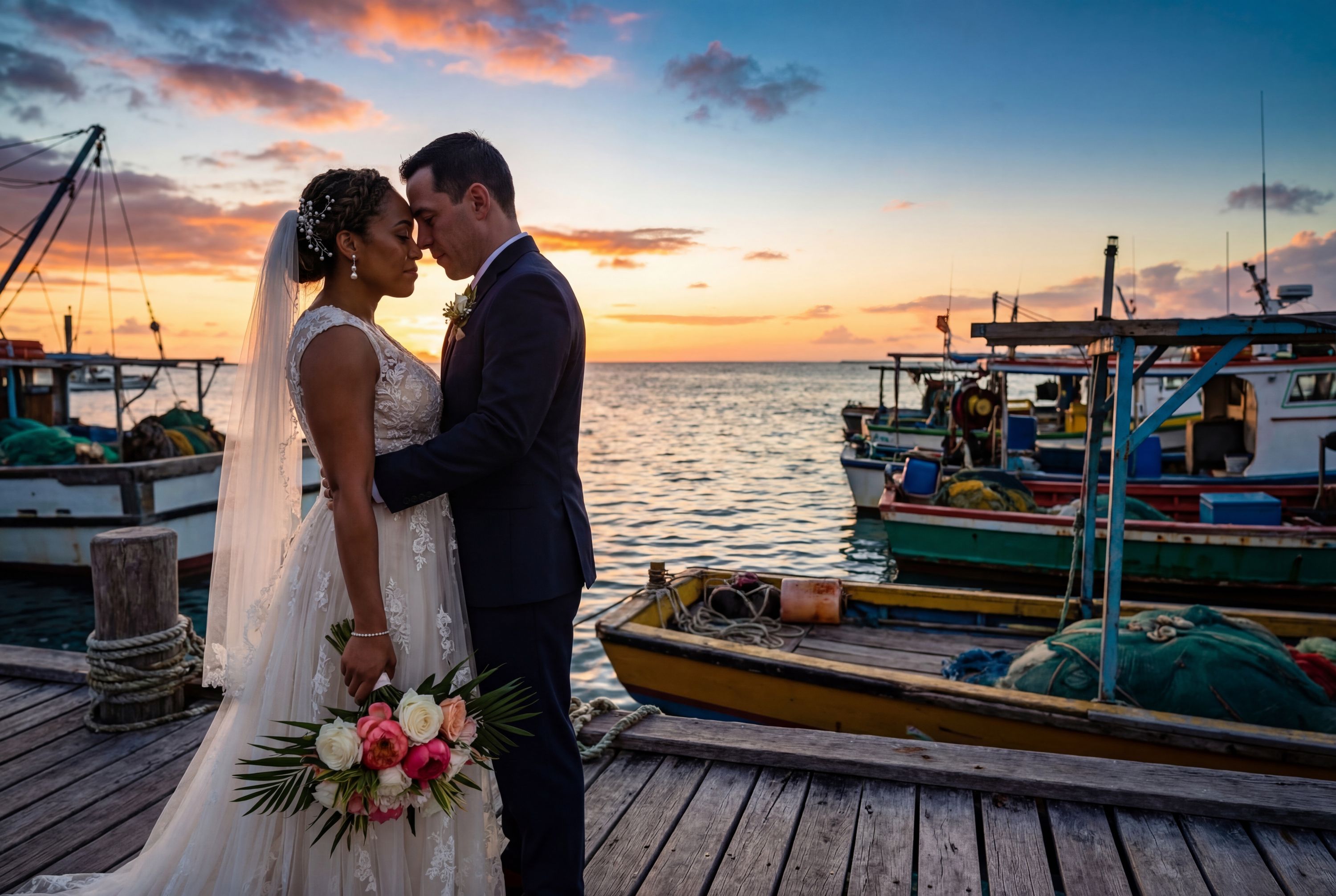 Wedding photography Majuro - Majuro Fishing Docks