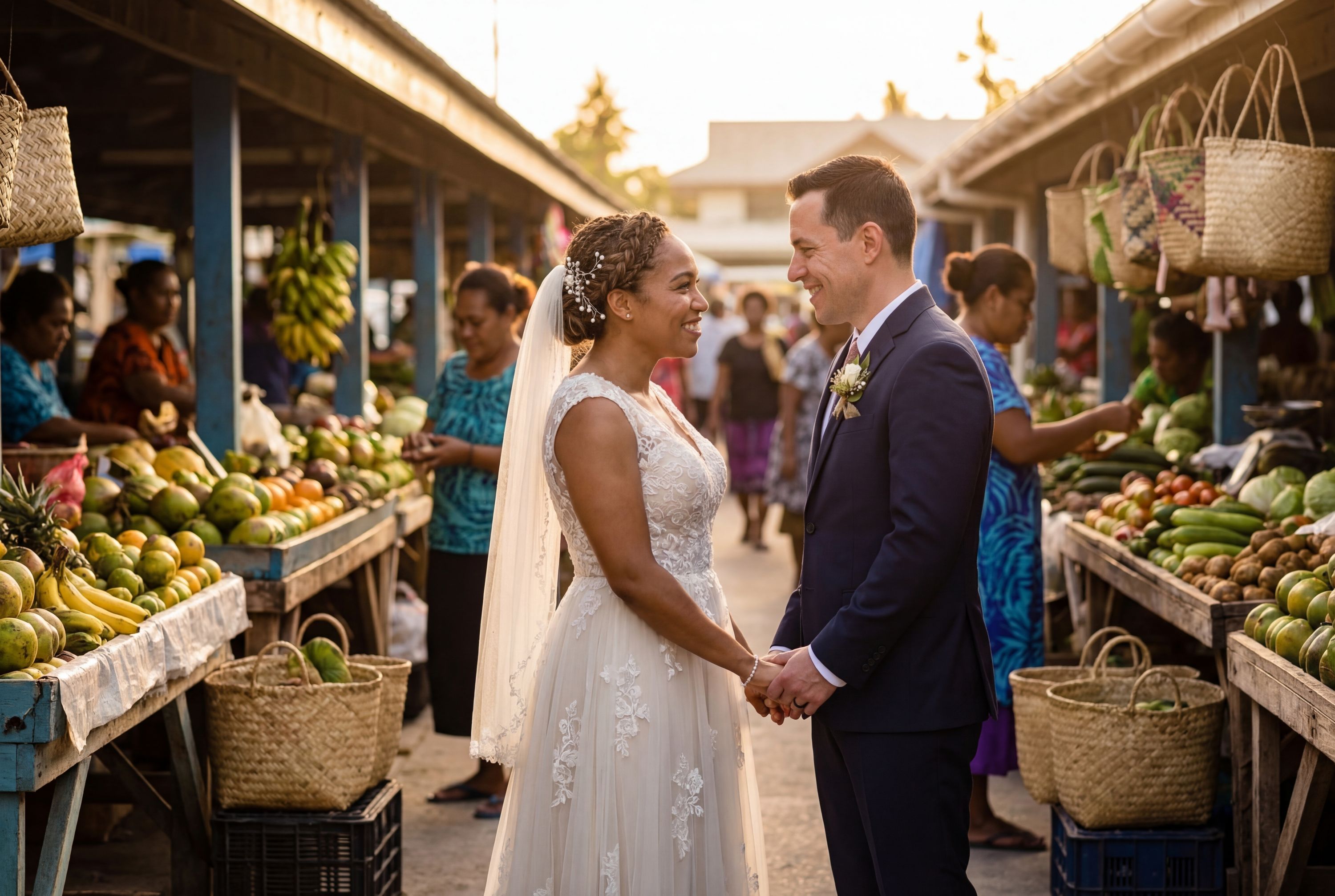 Wedding photography Majuro - Majuro Public Market
