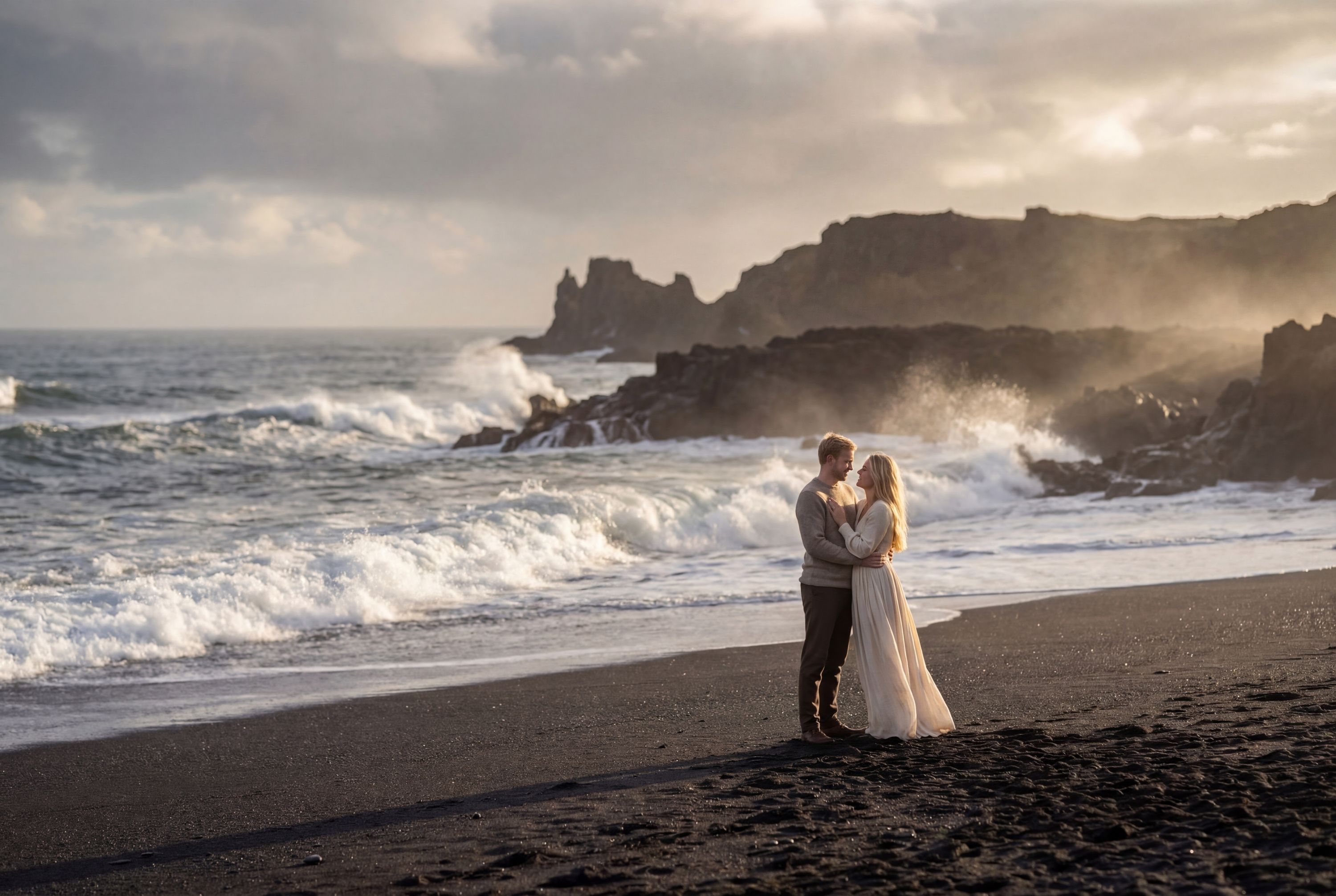 Wedding photography Keflavík - Sandvík Black Sand Beach