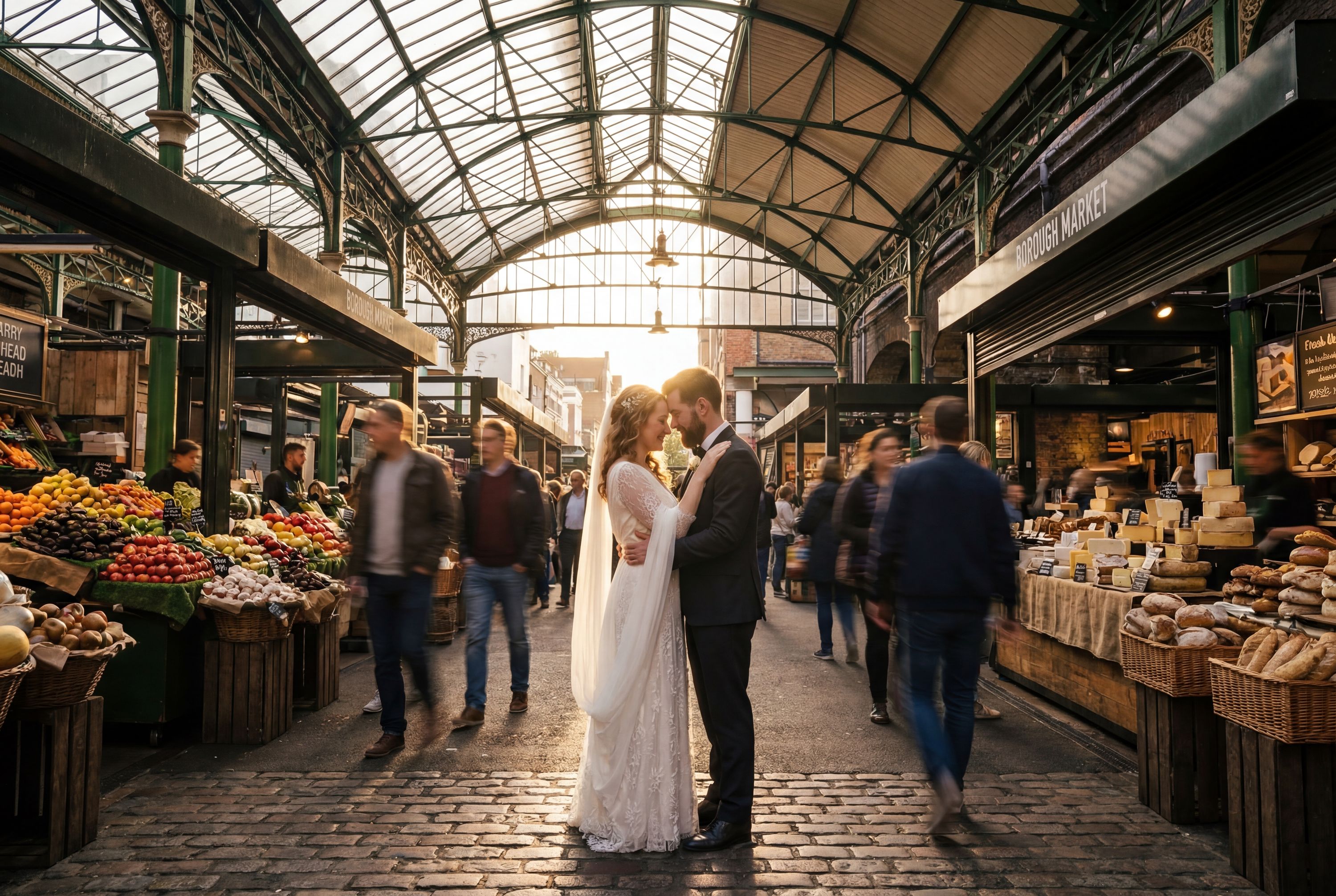 Borough Market wedding photography London 