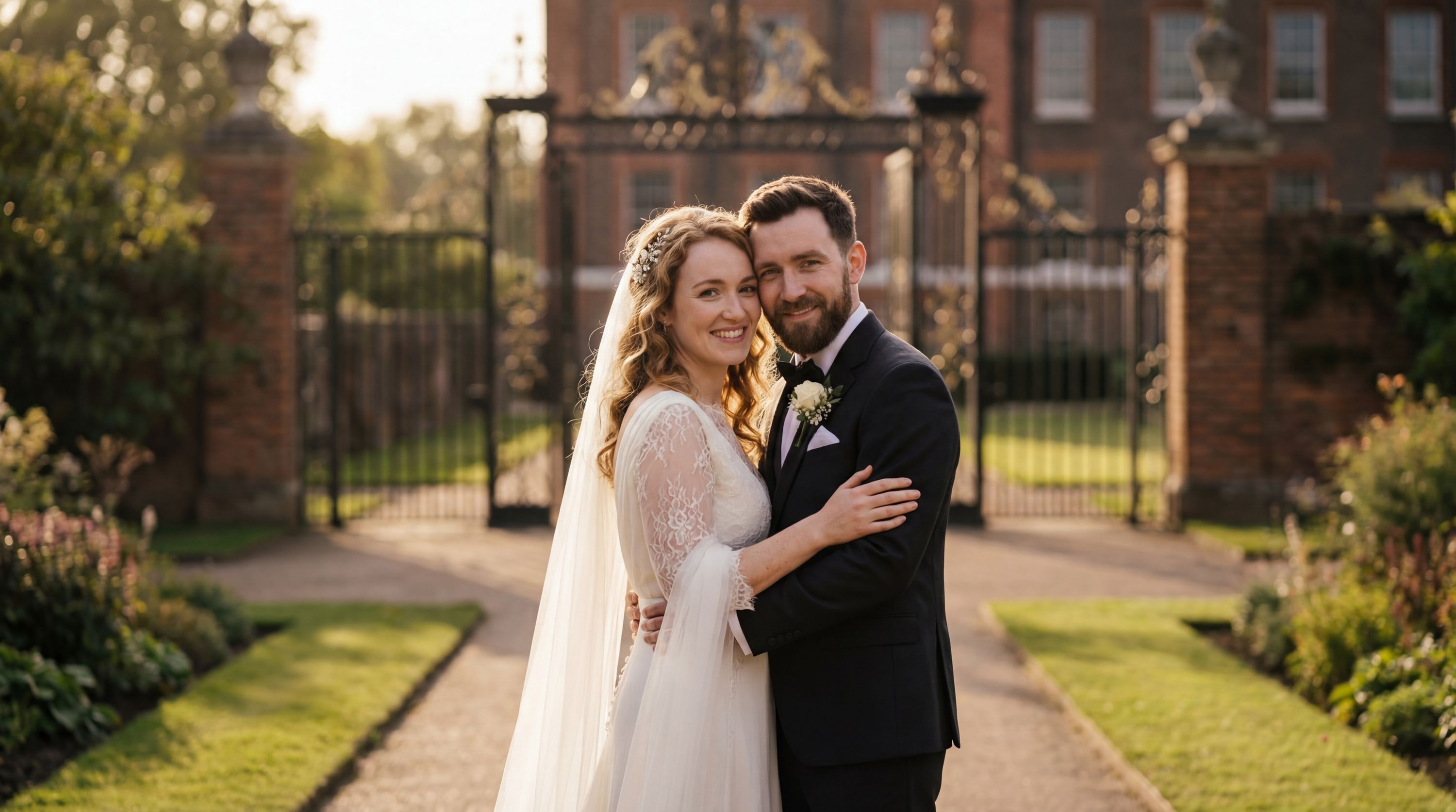 Kensington Gardens & Palace wedding photography London 