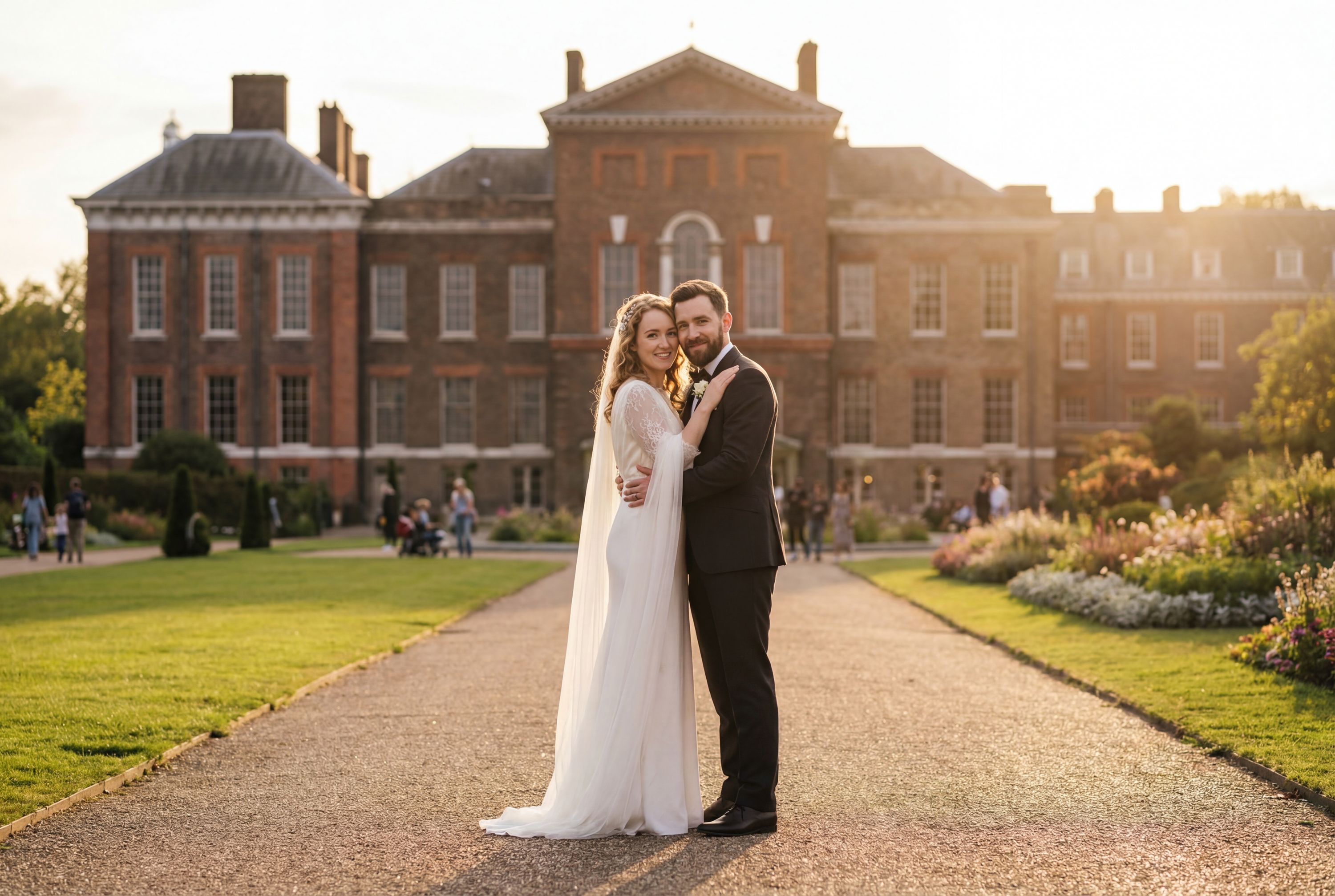 Kensington Gardens & Palace wedding photography London 