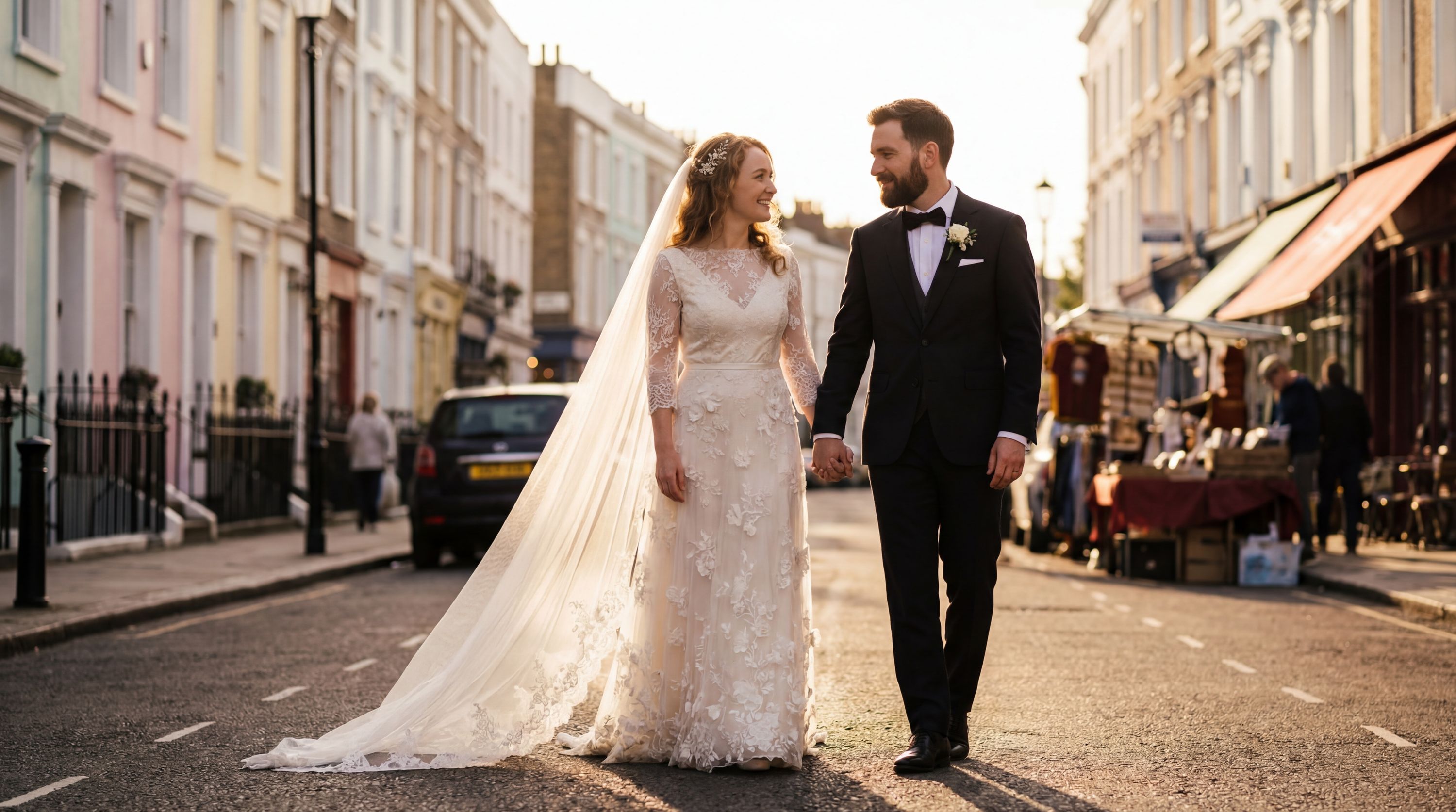 Notting Hill (Portobello Road) wedding photography London 