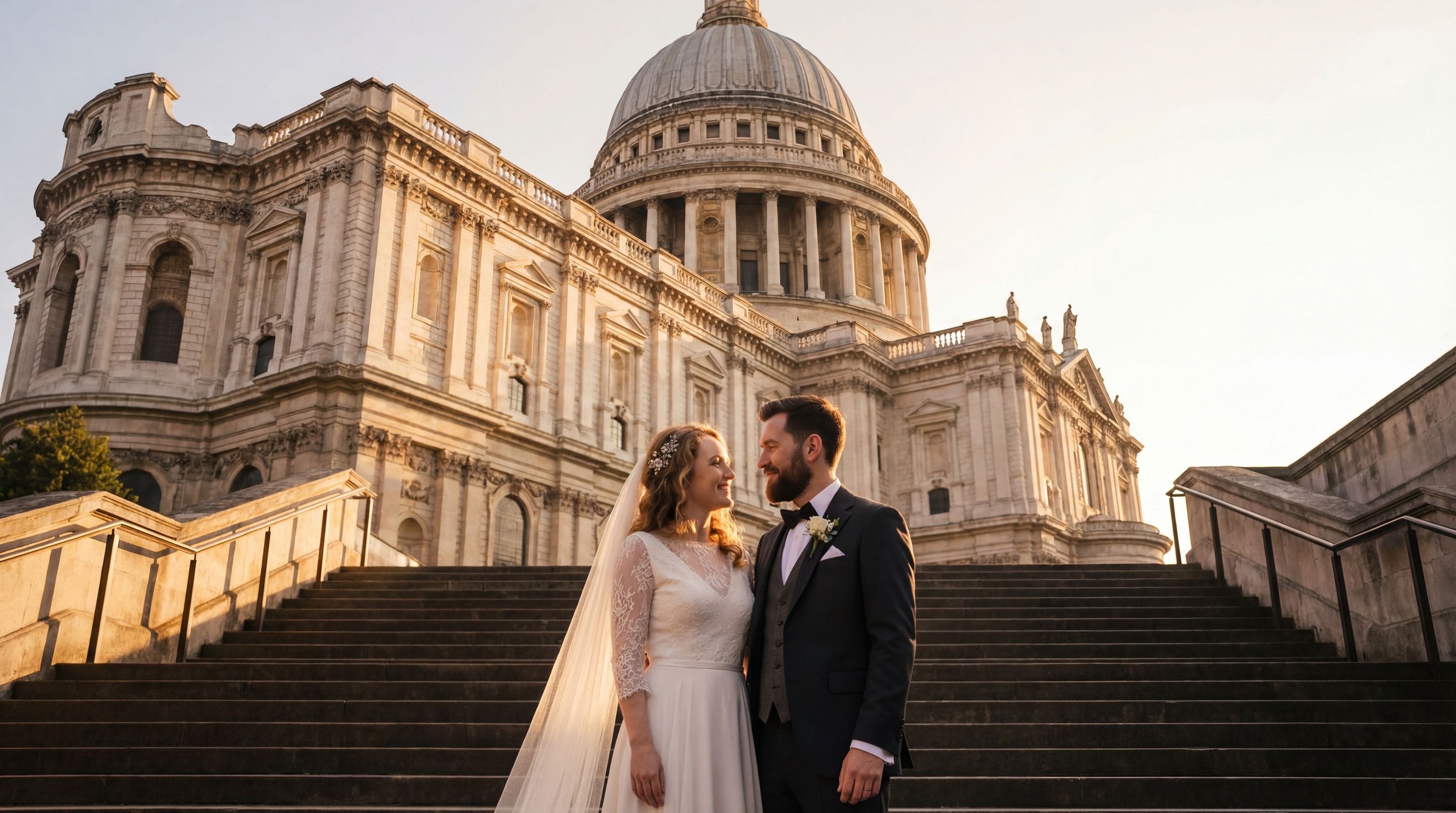 St. Paul's Cathedral wedding photography London 