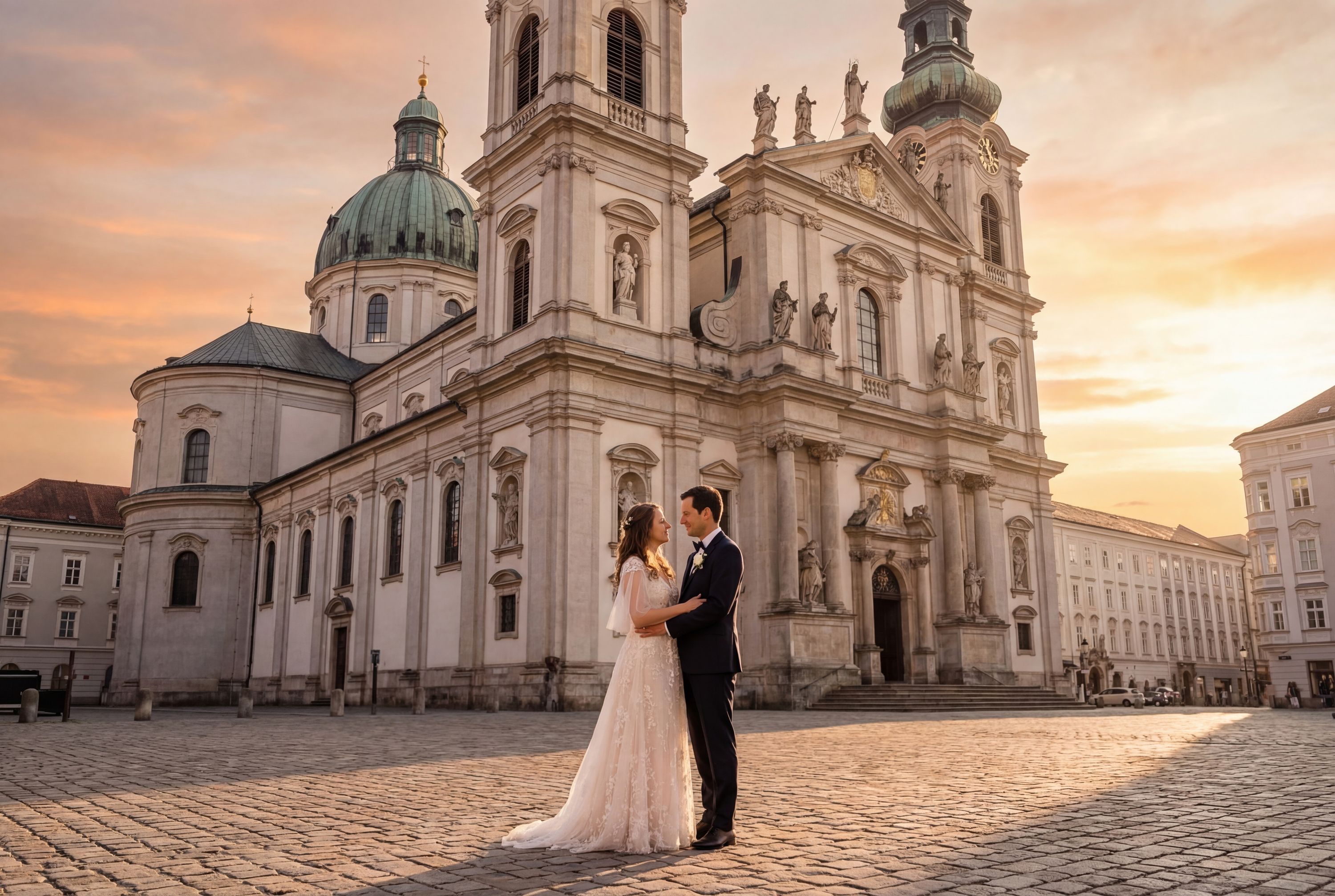 Wedding photography Linz - Alter Dom (Old Cathedral)