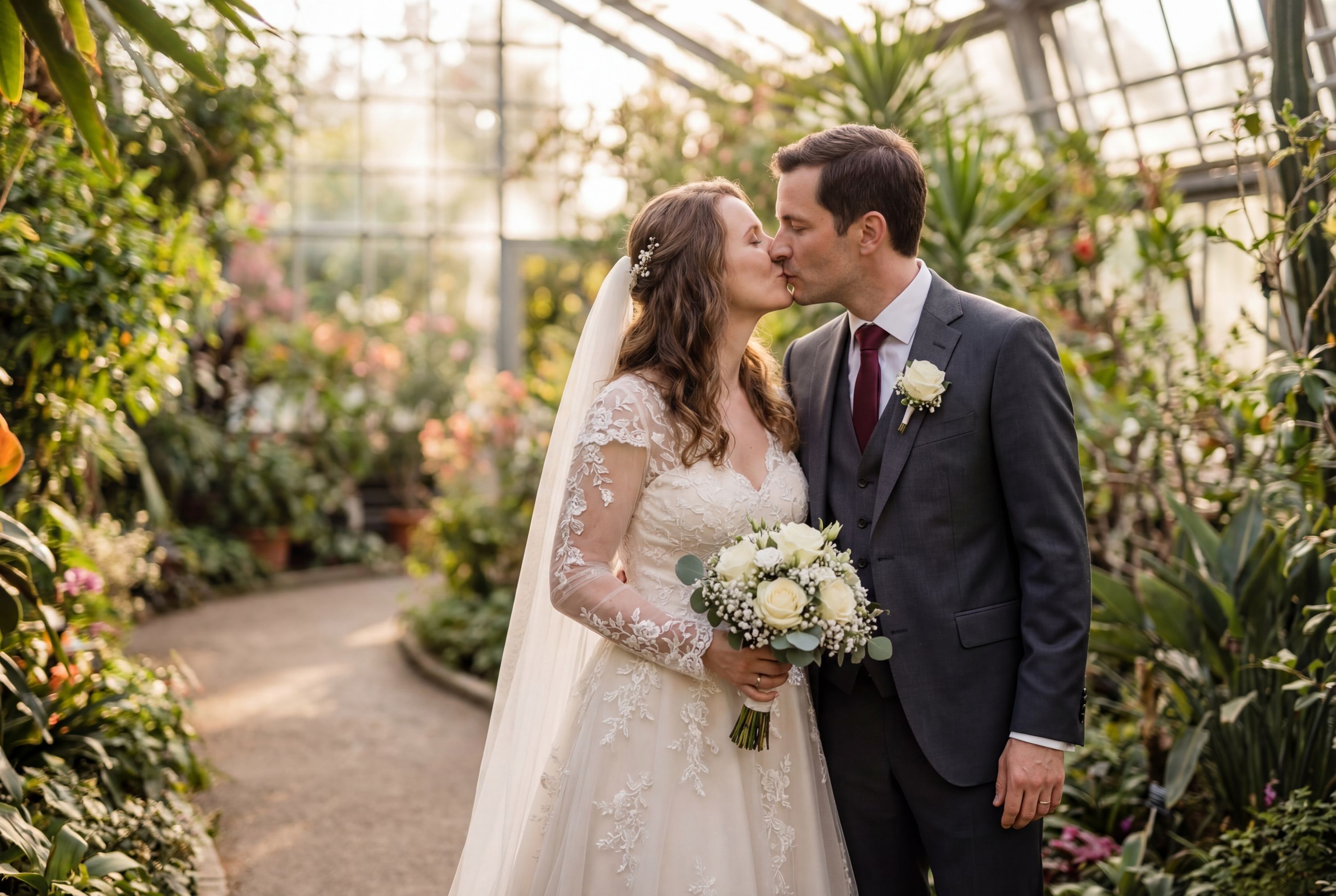 Wedding photography Linz - Botanischer Garten Linz (Botanical Garden)