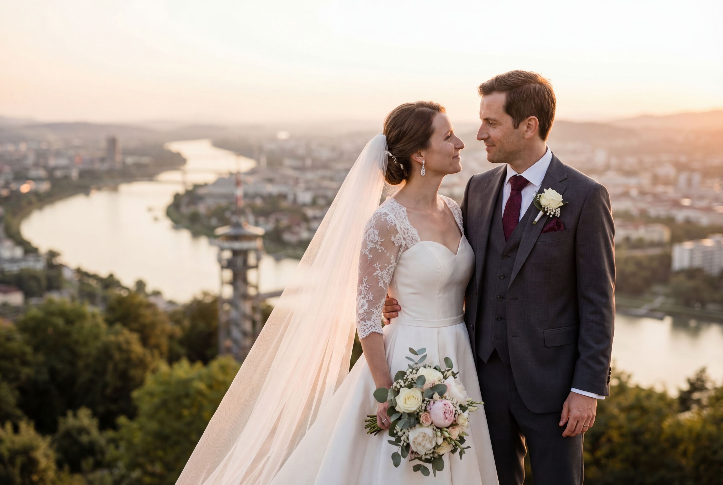 Wedding photography Linz - Freinberg Hill
