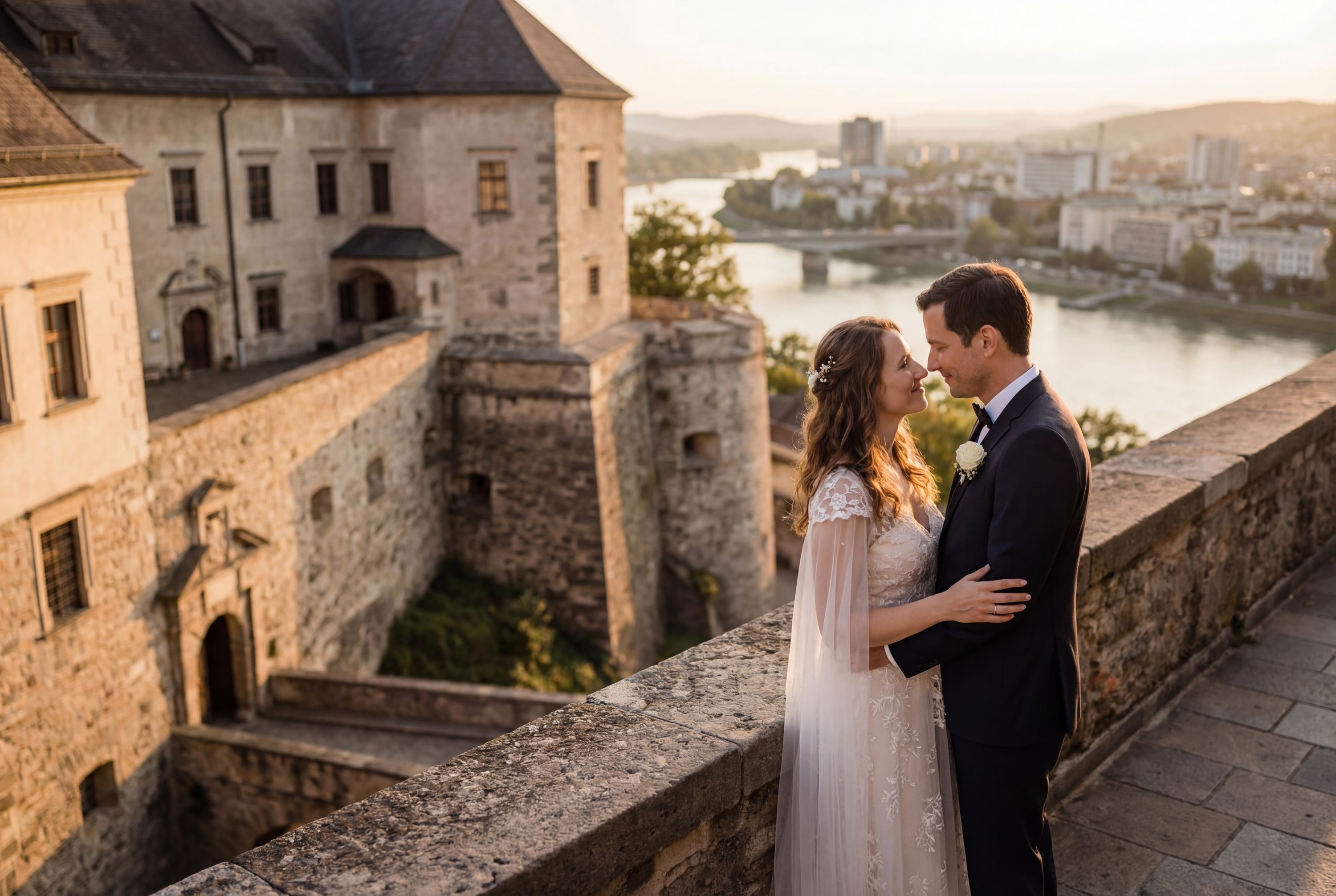 Wedding photography Linz - Linz Castle (Linzer Schloss)