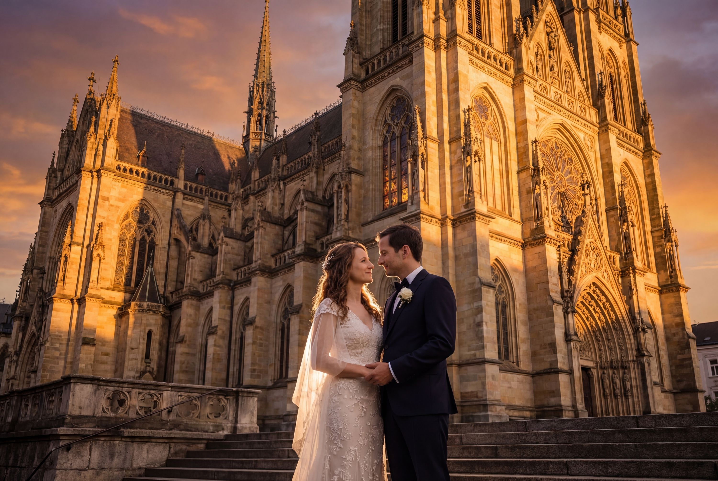 Wedding photography Linz - Mariendom (New Cathedral)