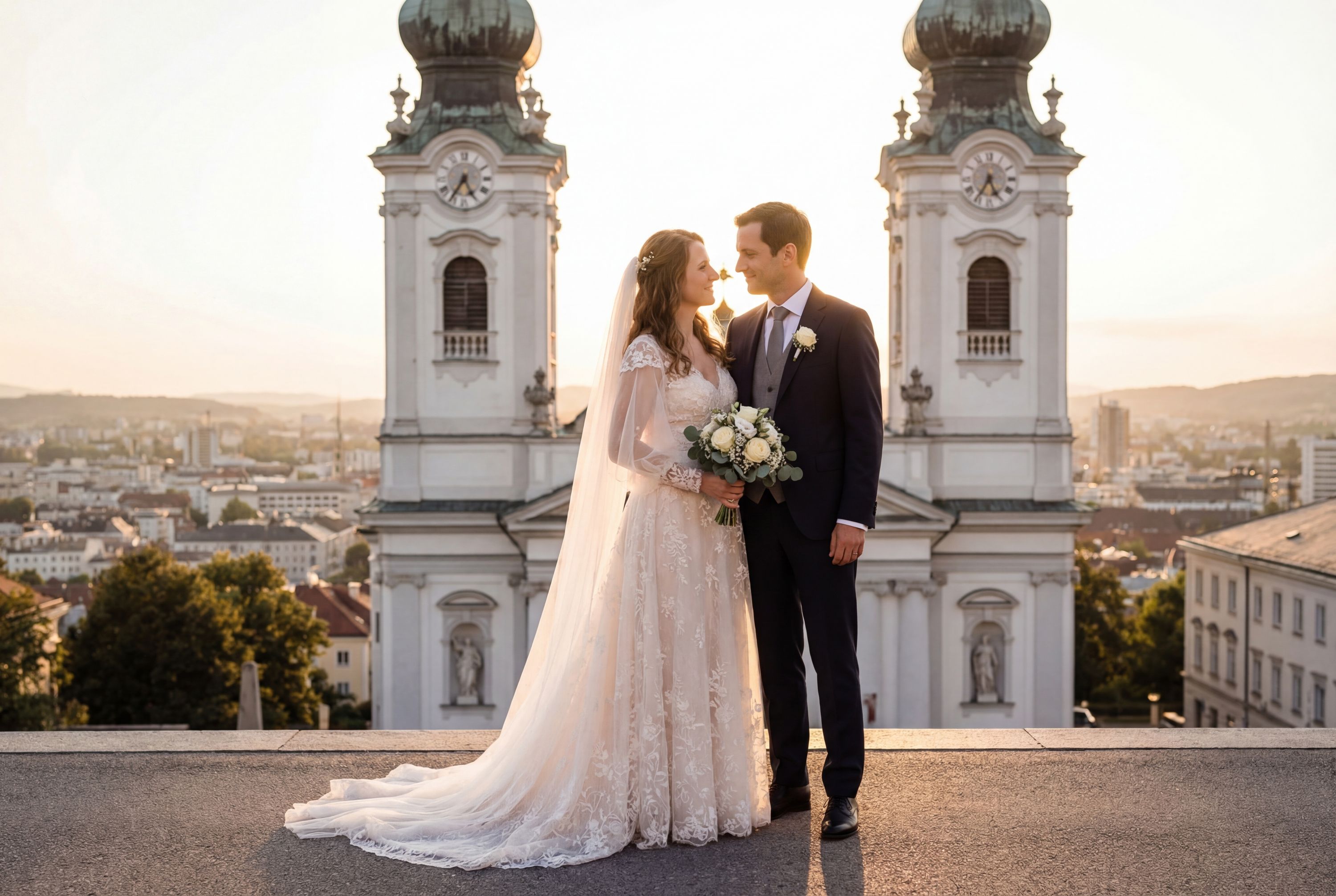 Wedding photography Linz - Pöstlingberg Basilica