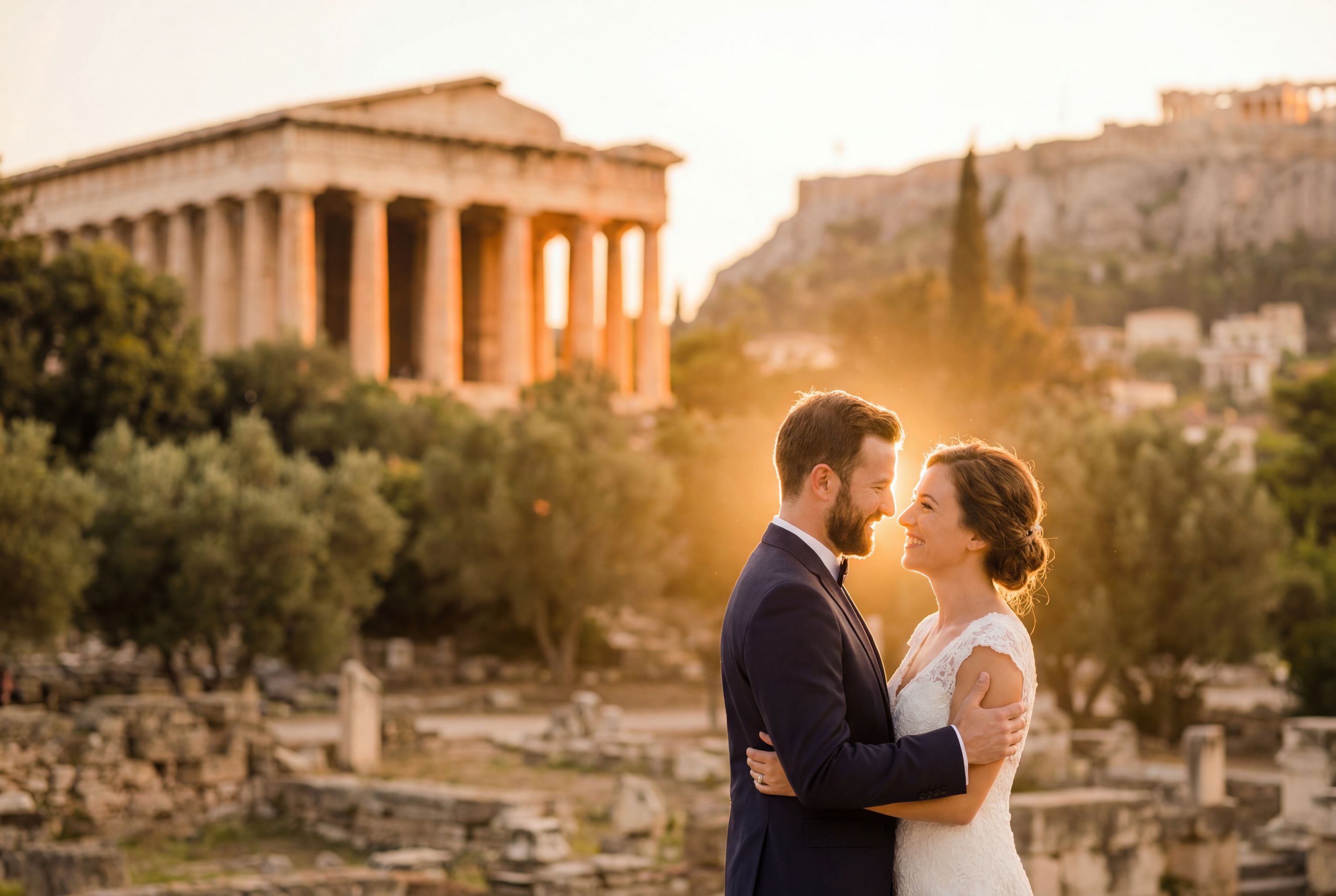 Ancient Agora of Athens wedding photography Athens 