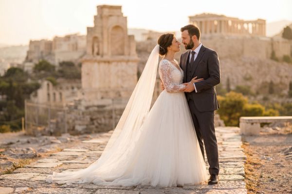 Philopappos Hill wedding photography Philopappos Hill wedding photography Athens