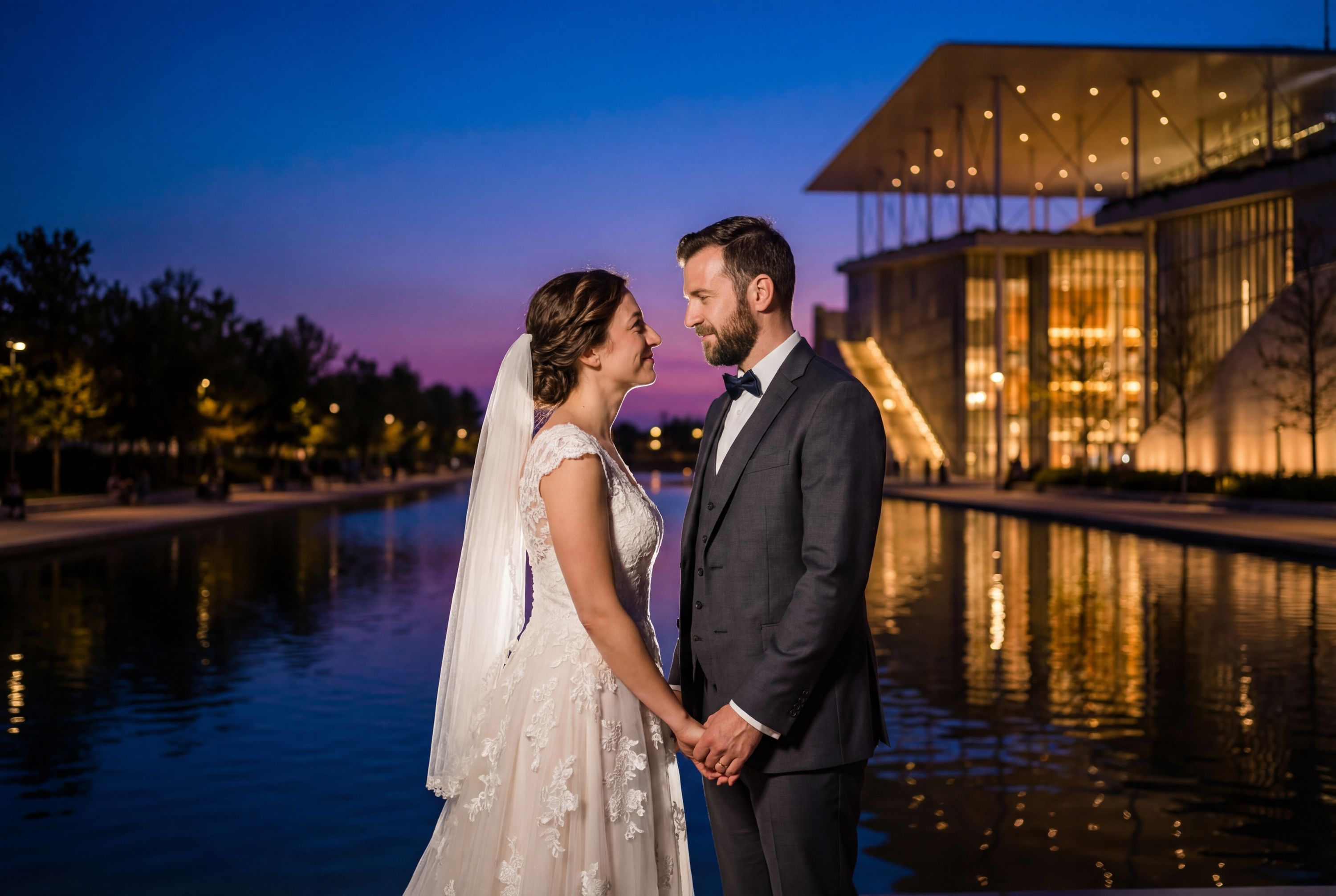 Stavros Niarchos Foundation Cultural Center (SNFCC) wedding photography Athens 