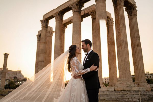 Temple of Olympian Zeus wedding photography Temple of Olympian Zeus wedding photography Athens
