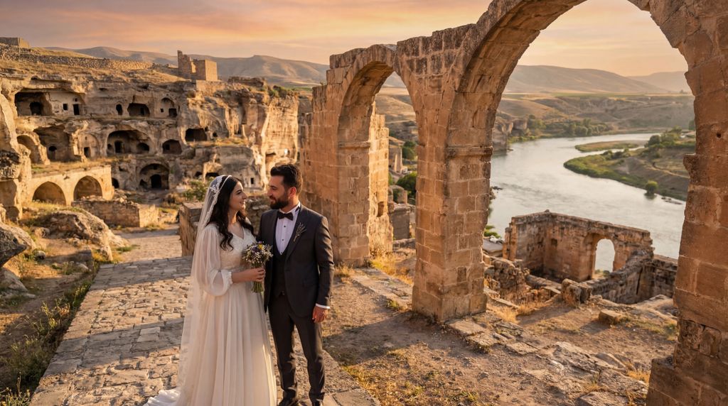 Hasankeyf Ancient City wedding photography, Batman, Hasankeyf Ancient City wedding photography, Batman,