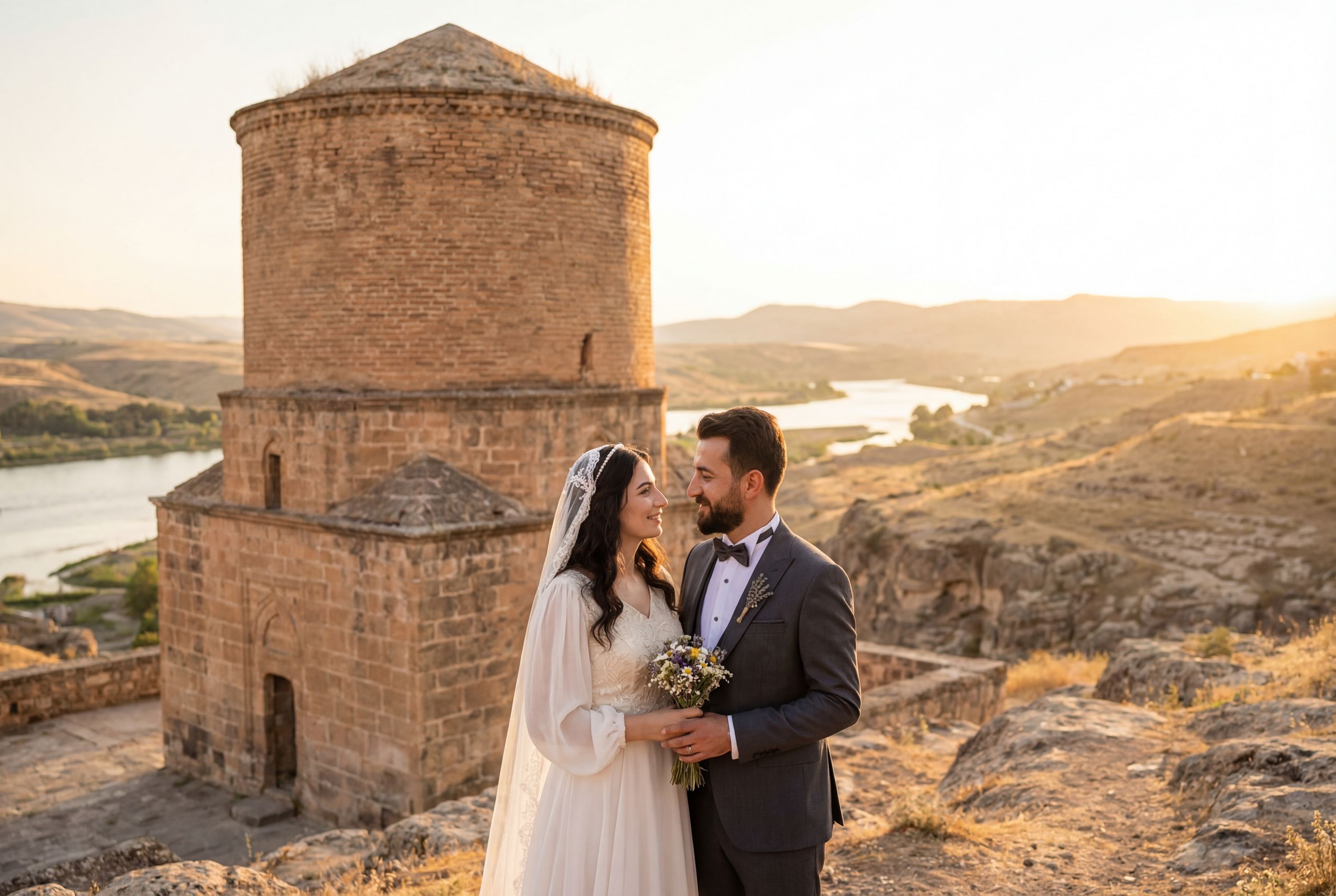 Zeynel Bey Tomb (New Hasankeyf) wedding photography Batman 