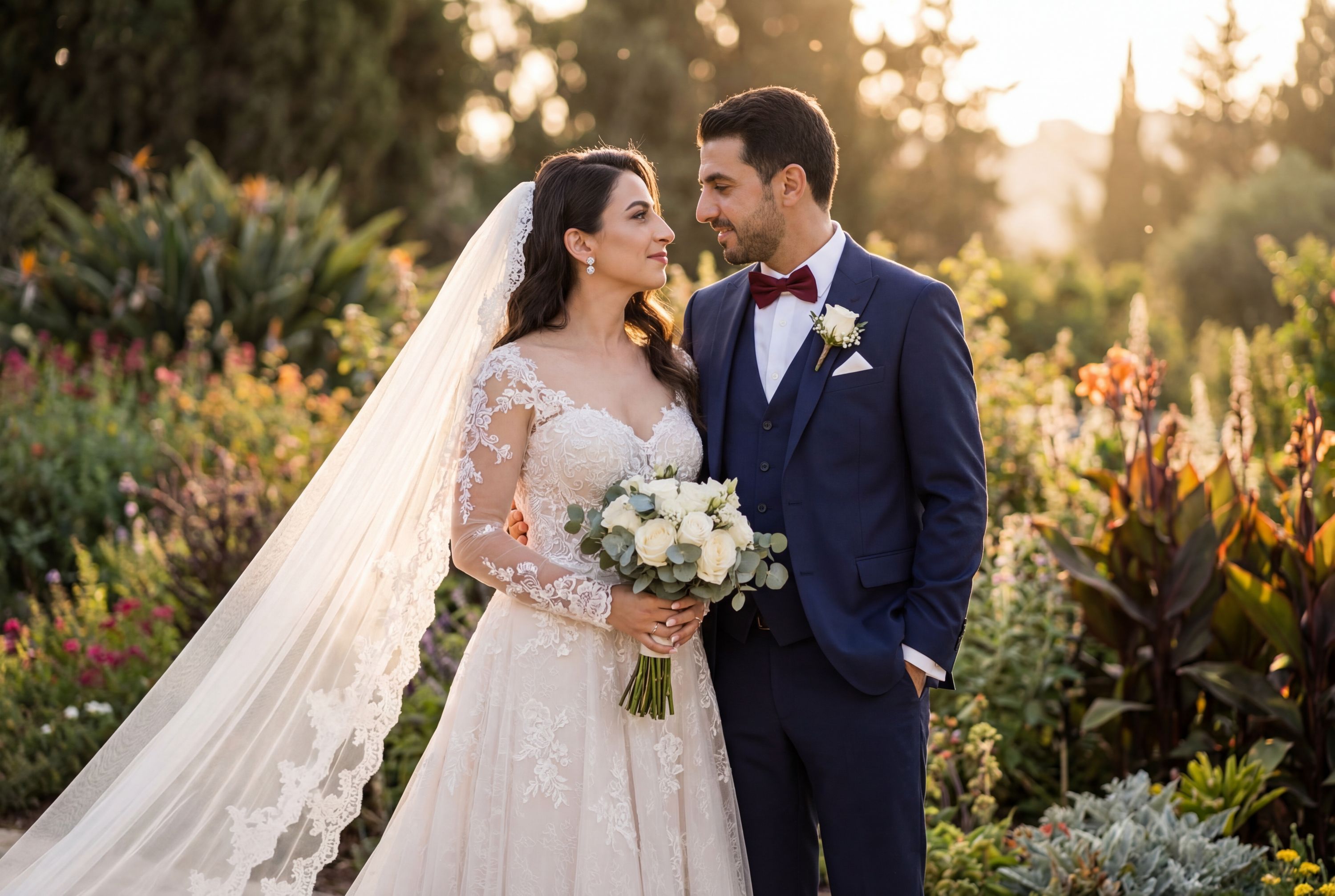Wedding photography Jerusalem - Jerusalem Botanical Garden